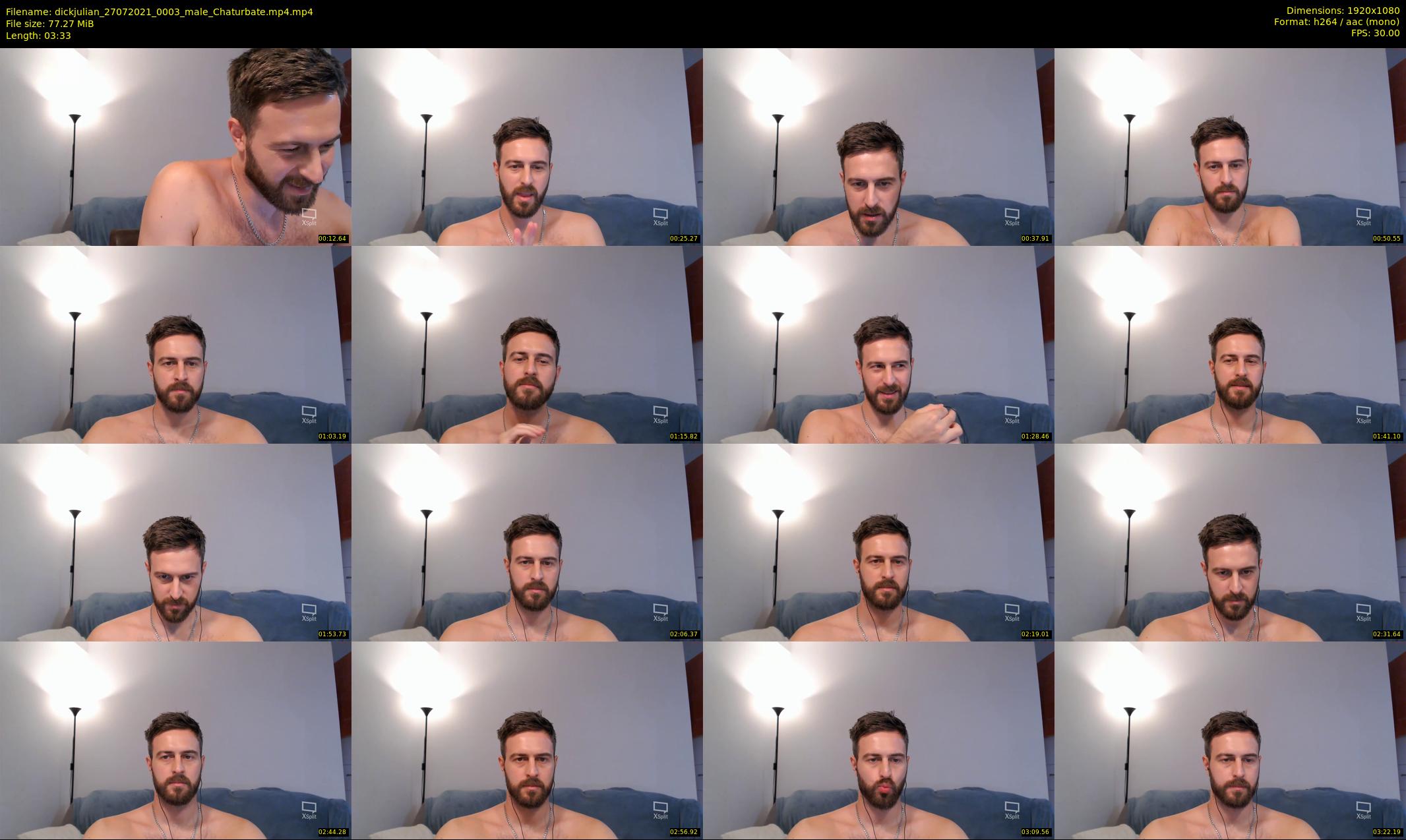 dickjulian — 4 minute Chaturbate male cam show recording, 1080p, Jul 27, 2021