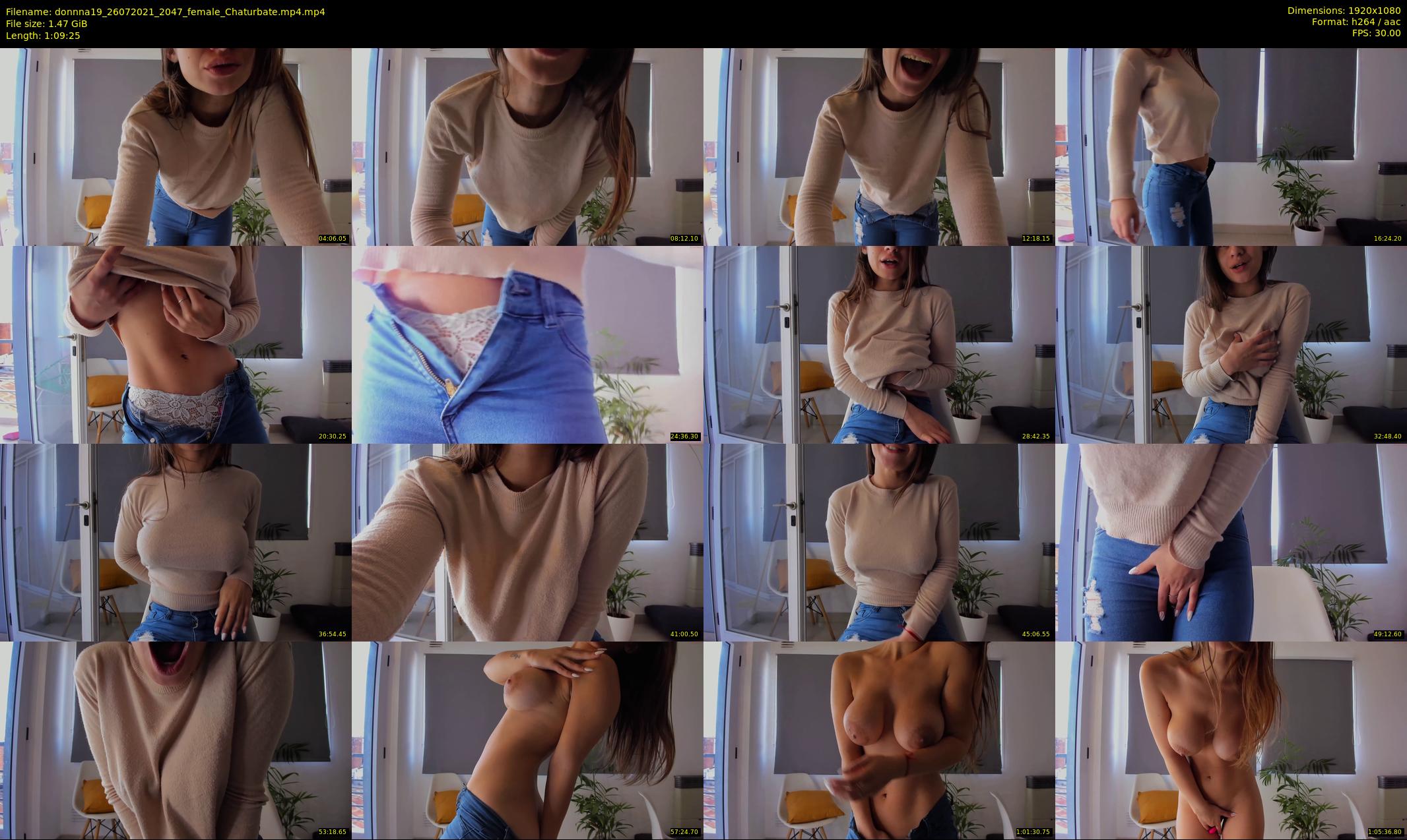 donnna19 — 70 minute Chaturbate female cam show recording, 1080p, Jul 26, 2021