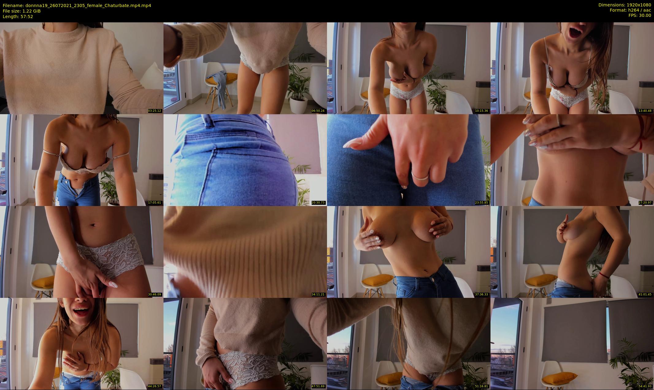 donnna19 — 58 minute Chaturbate female cam show recording, 1080p, Jul 26, 2021