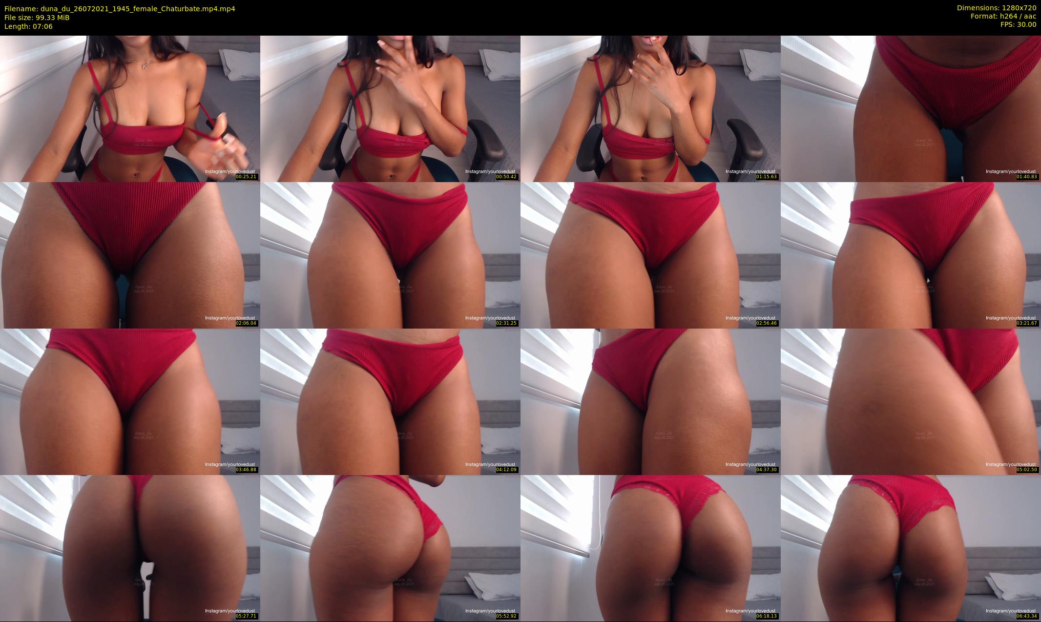 duna_du — 8 minute Chaturbate female cam show recording, 720p, Jul 26, 2021
