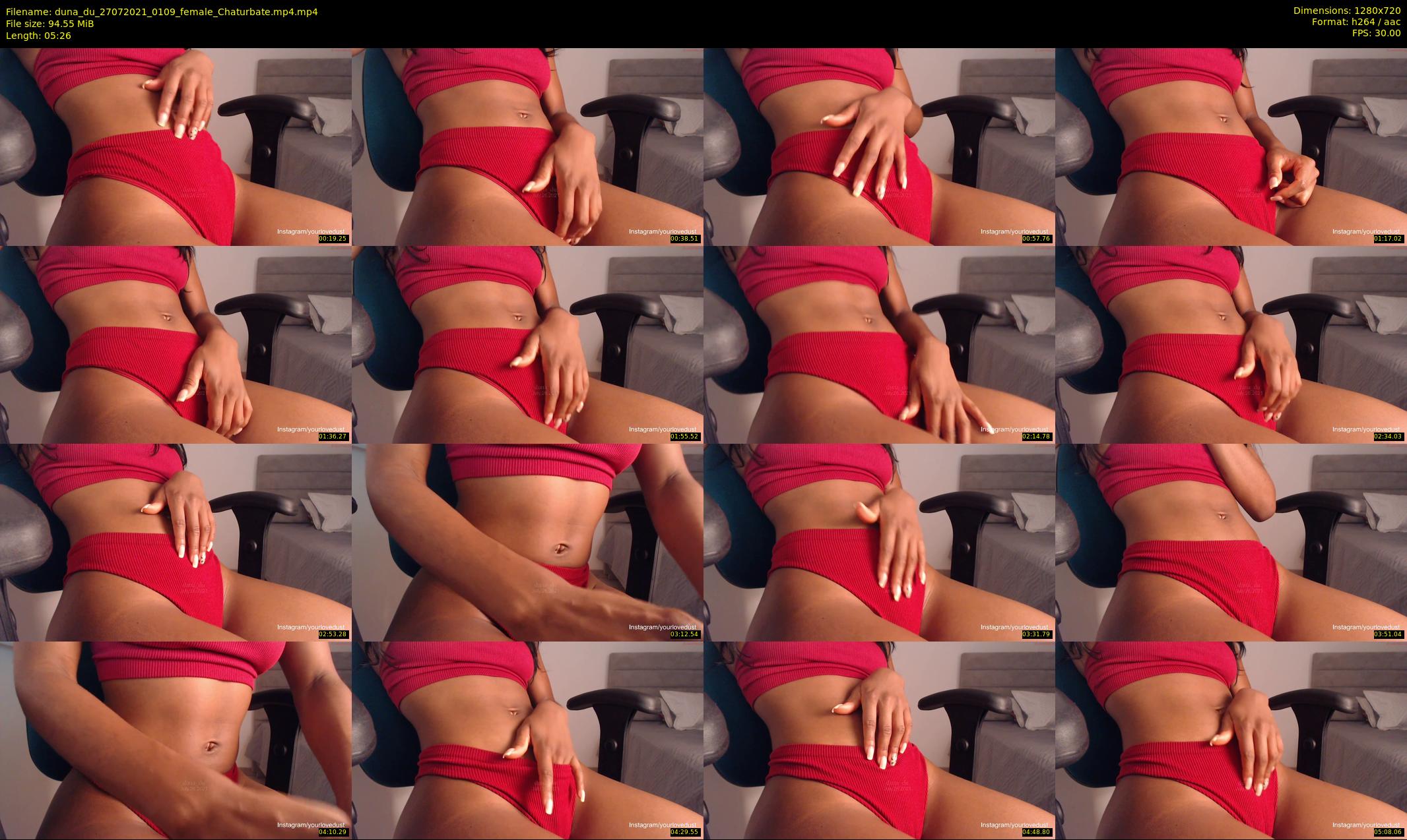 duna_du — 6 minute Chaturbate female cam show recording, 720p, Jul 27, 2021