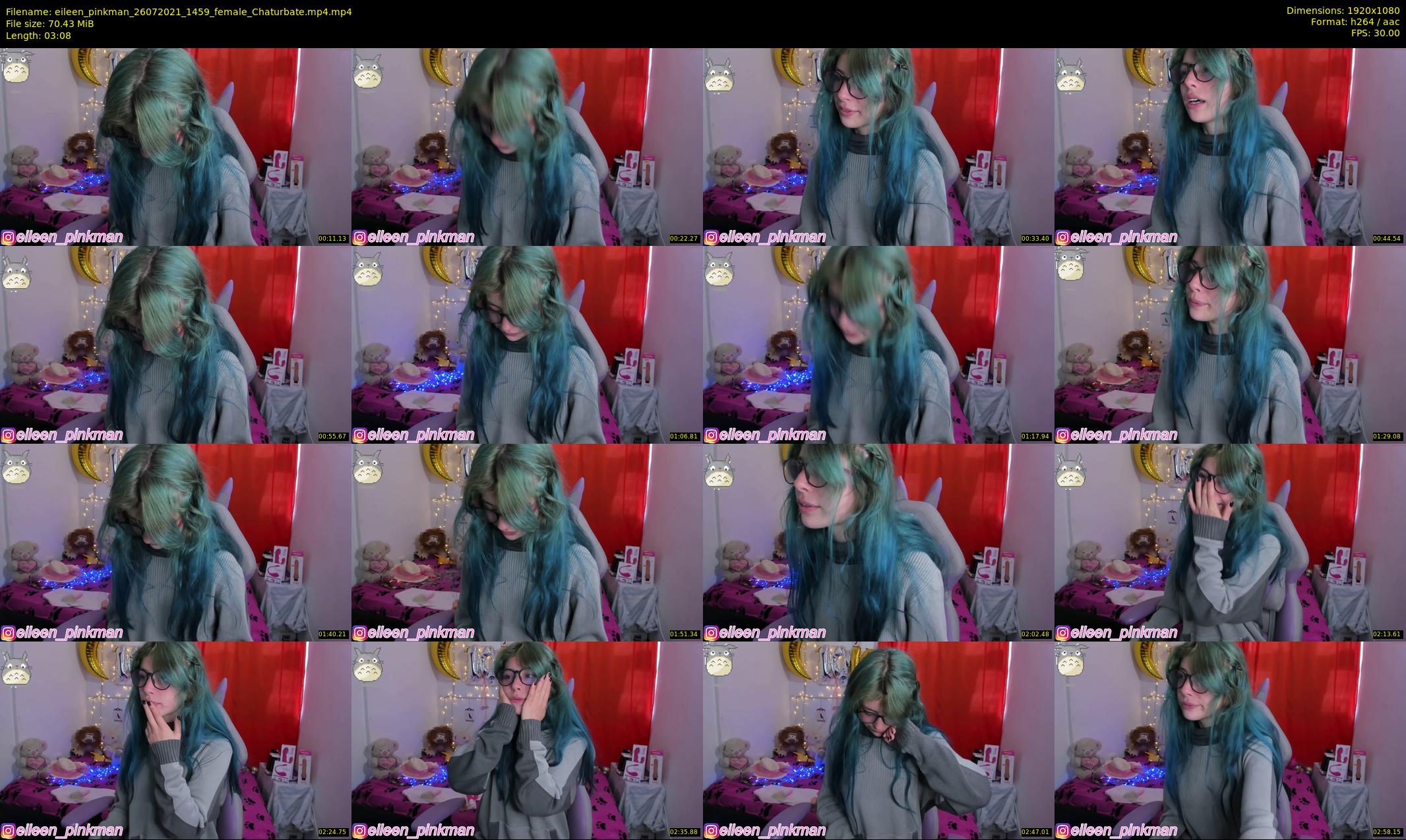 eileen_pinkman — 4 minute Chaturbate female cam show recording, 1080p, Jul 26, 2021