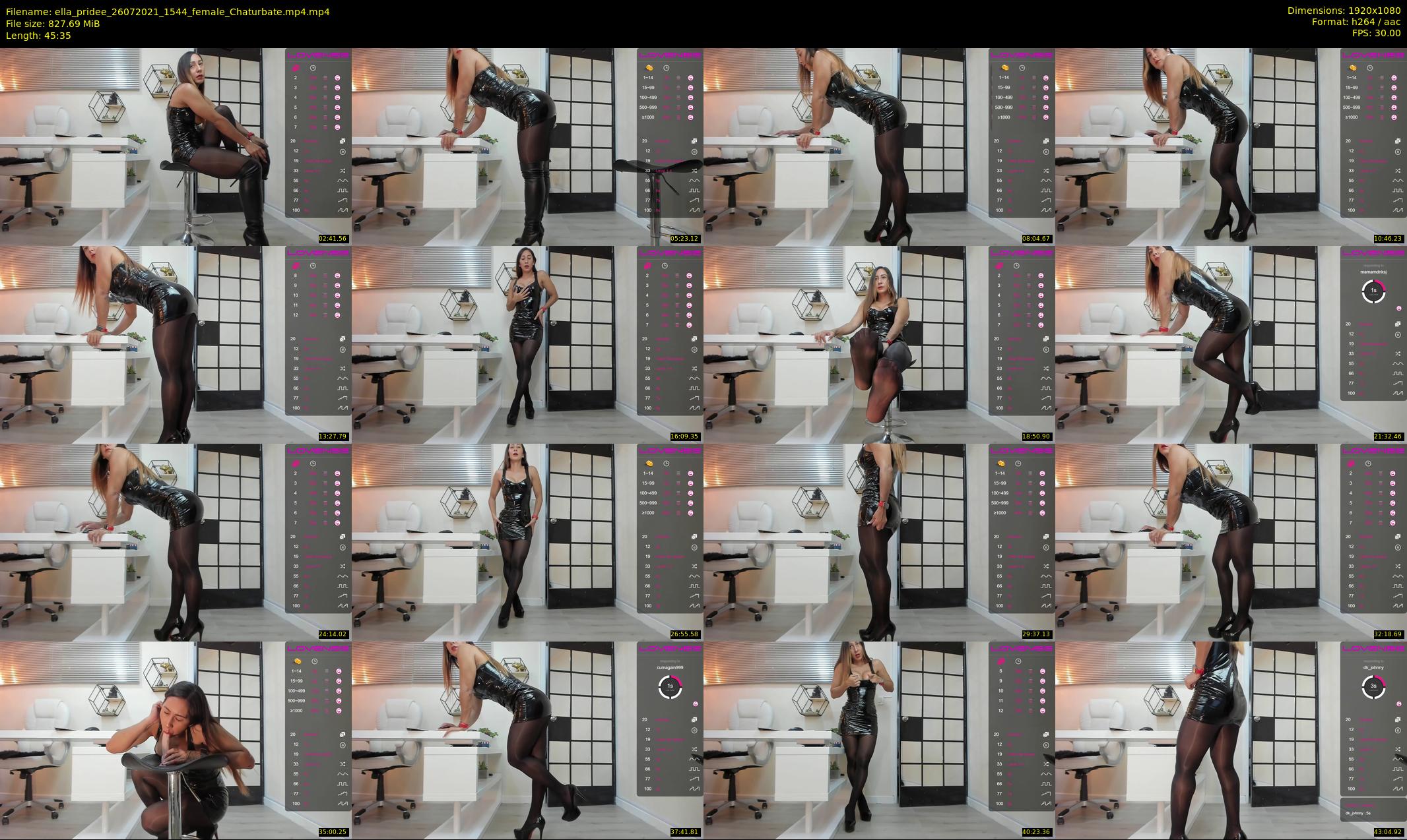 ella_pridee — 46 minute Chaturbate female cam show recording, 1080p, Jul 26, 2021