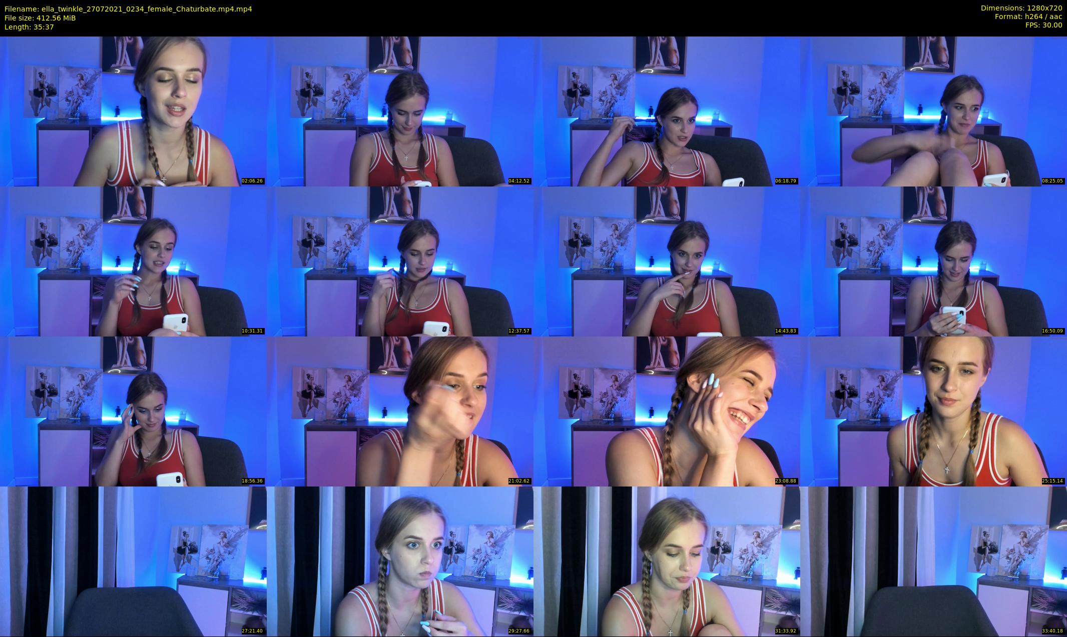 ella_twinkle — 36 minute Chaturbate female cam show recording, 720p, Jul 27, 2021