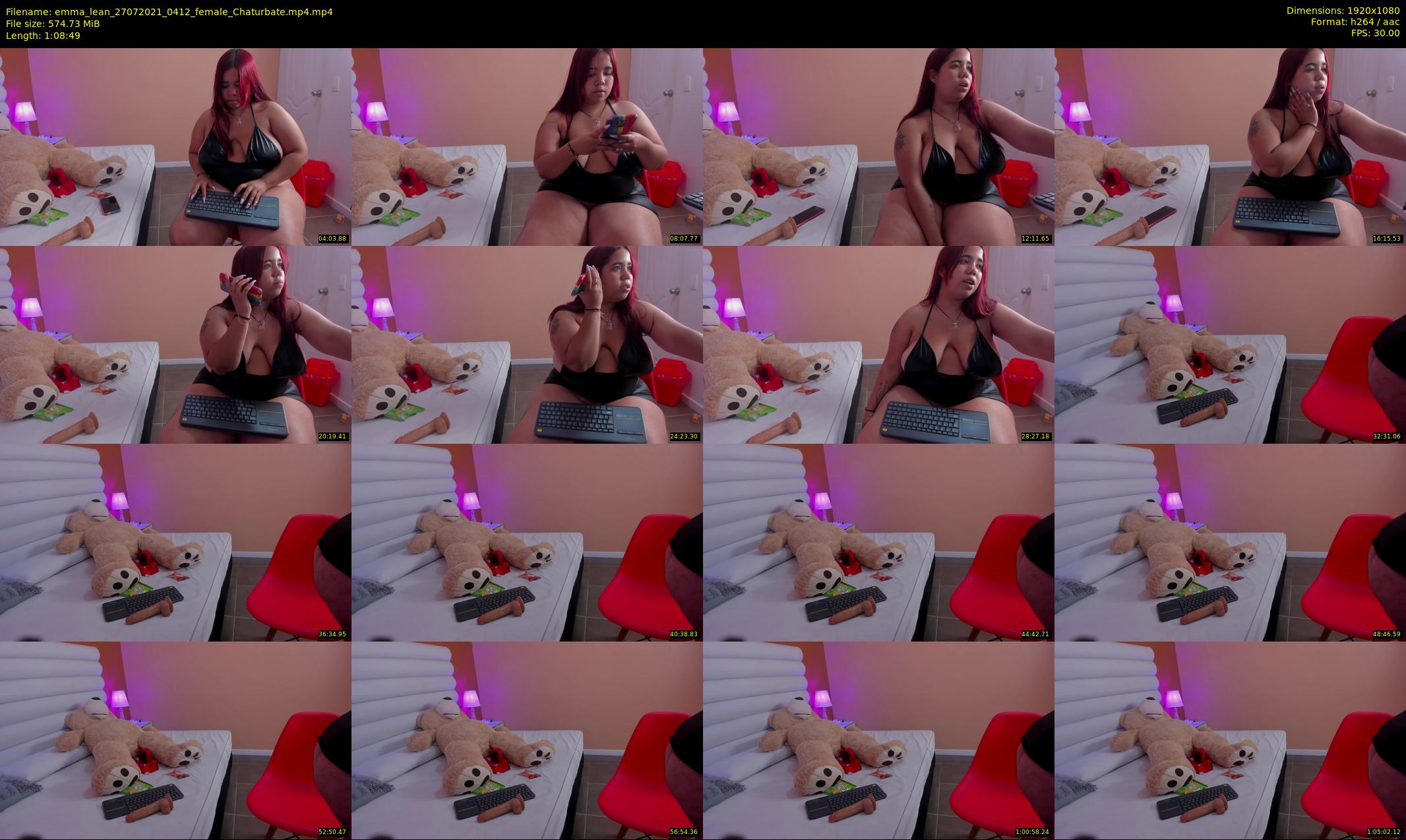 emma_lean — 69 minute Chaturbate female cam show recording, 1080p, Jul 27, 2021