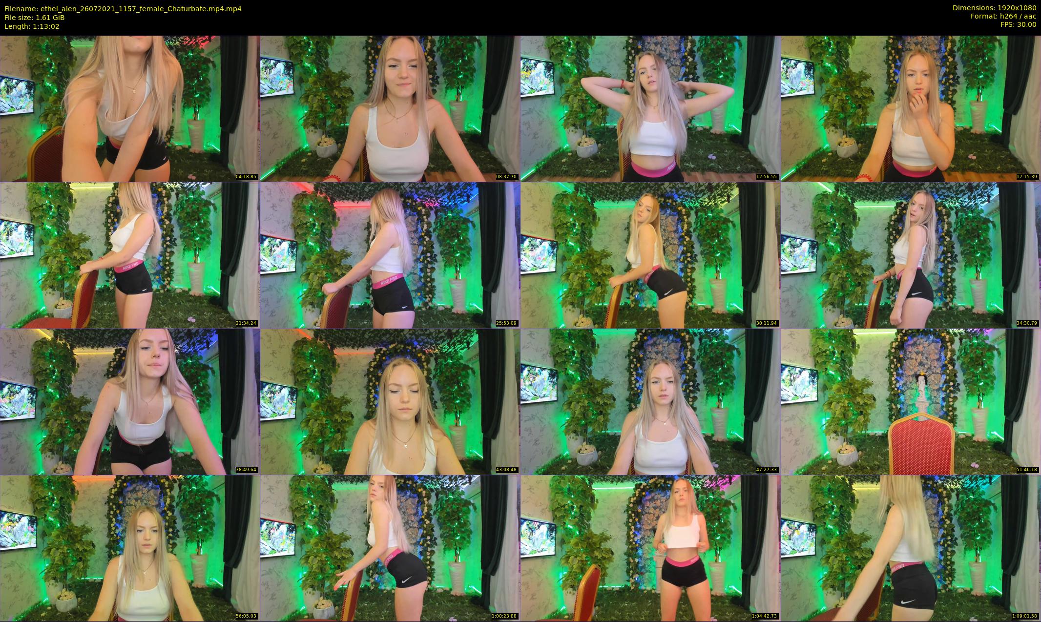 ethel_alen — 74 minute Chaturbate female cam show recording, 1080p, Jul 26, 2021