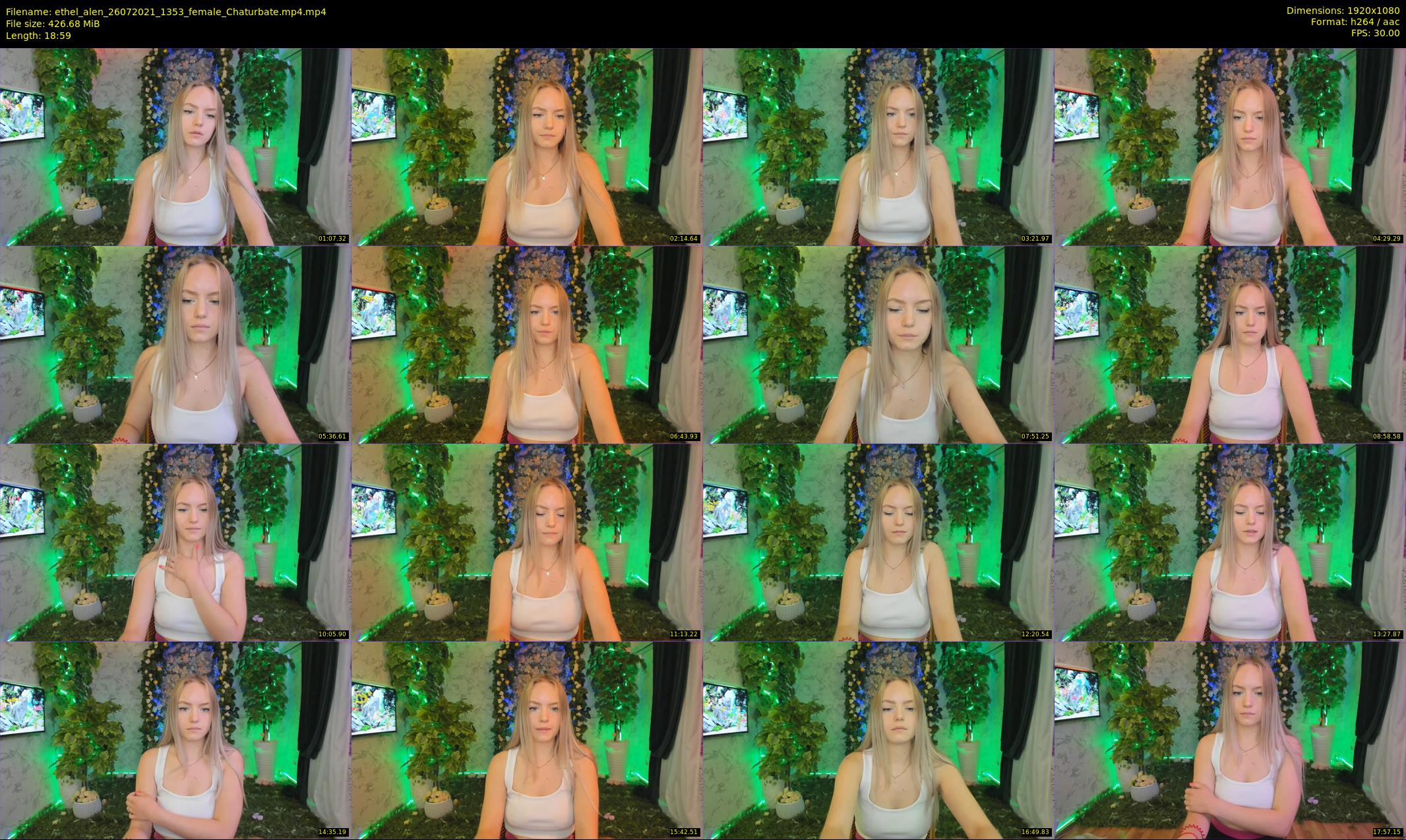 ethel_alen — 19 minute Chaturbate female cam show recording, 1080p, Jul 26, 2021