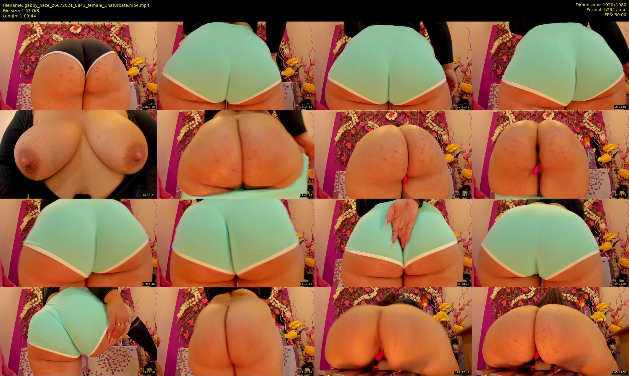 gabby_haze — 70 minute Chaturbate female cam show recording, 1080p, Jul 26, 2021