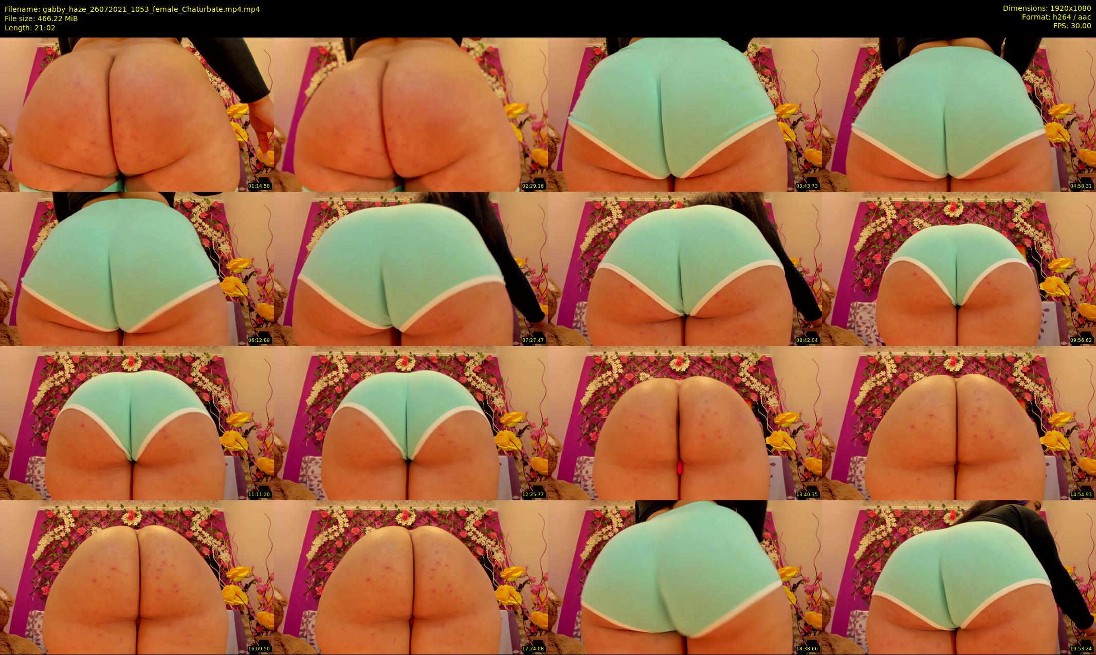 gabby_haze — 22 minute Chaturbate female cam show recording, 1080p, Jul 26, 2021