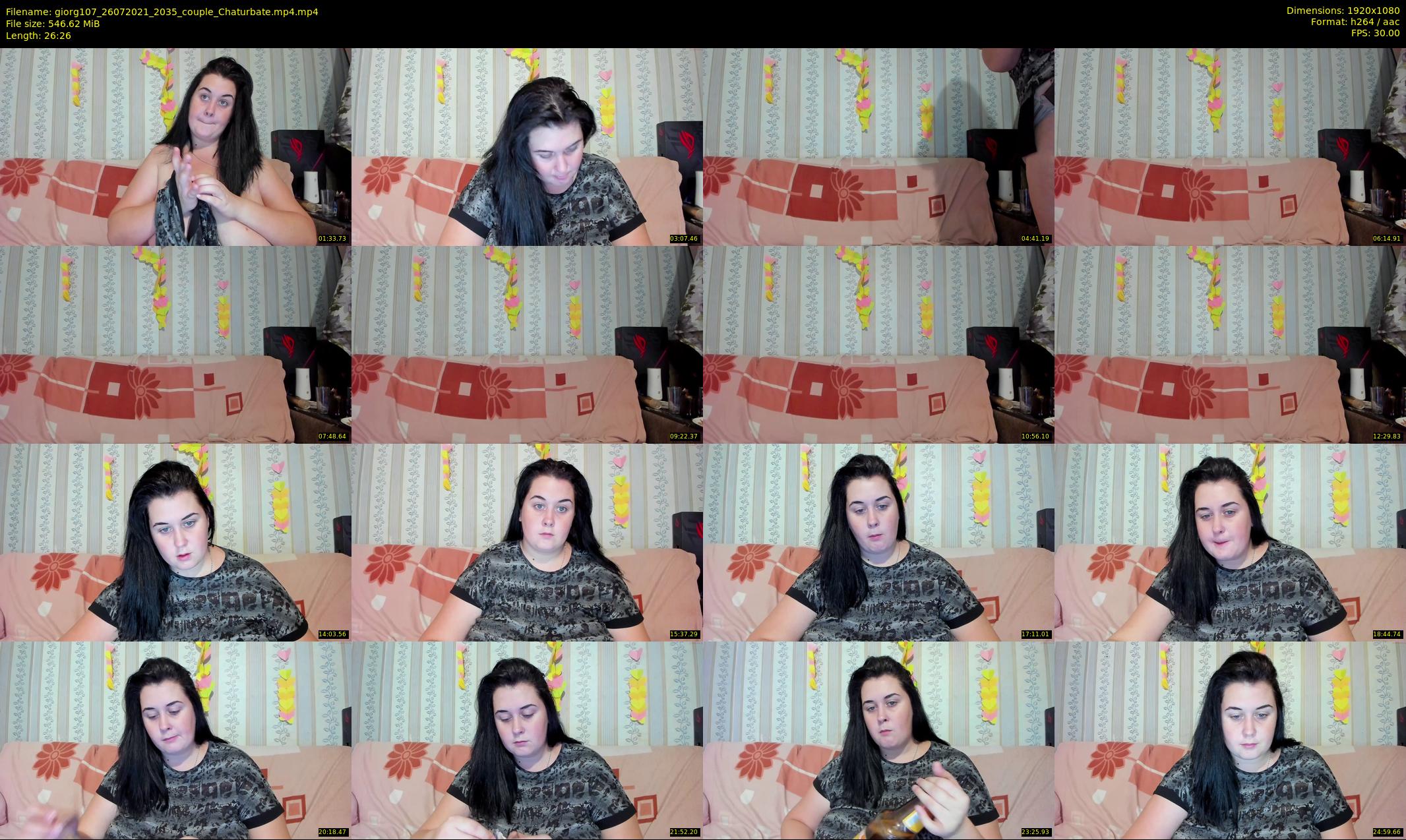giorg107 — 27 minute Chaturbate couple cam show recording, 1080p, Jul 26, 2021