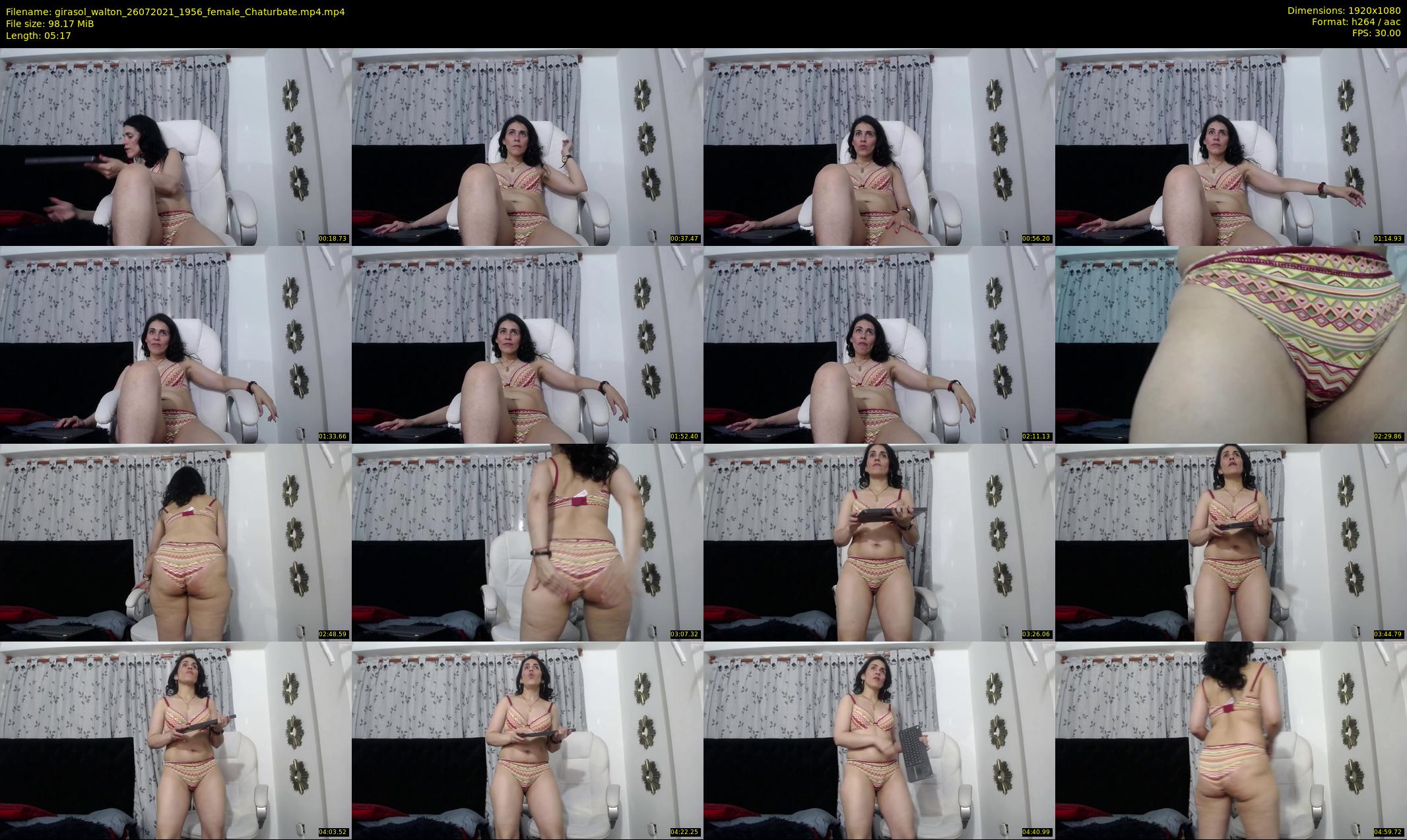girasol_walton — 6 minute Chaturbate female cam show recording, 1080p, Jul 26, 2021