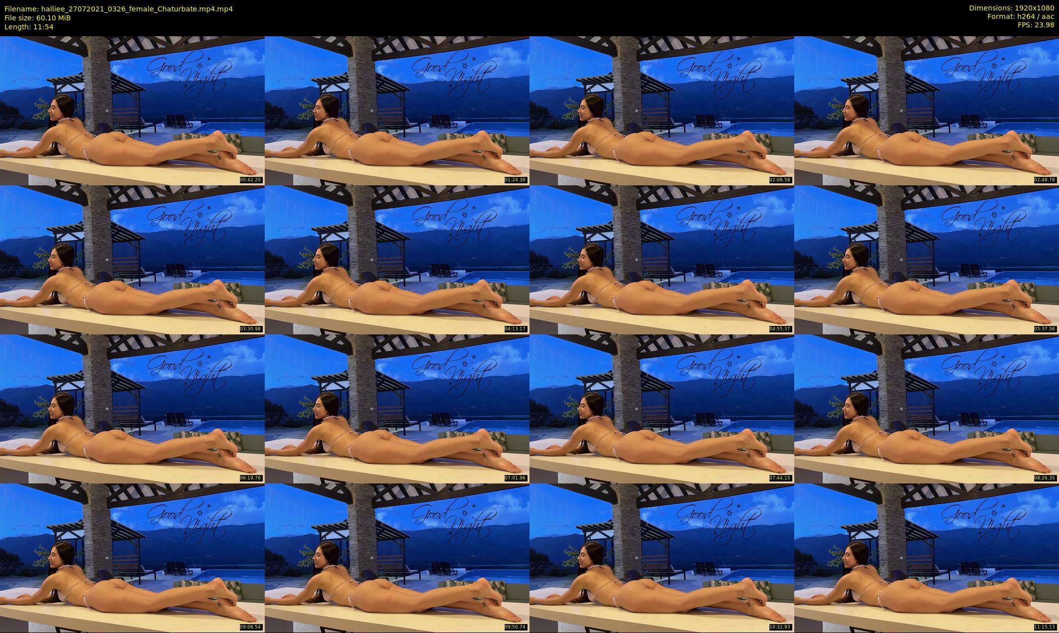 halliee — 12 minute Chaturbate couple cam show recording, 1080p, Jul 27, 2021