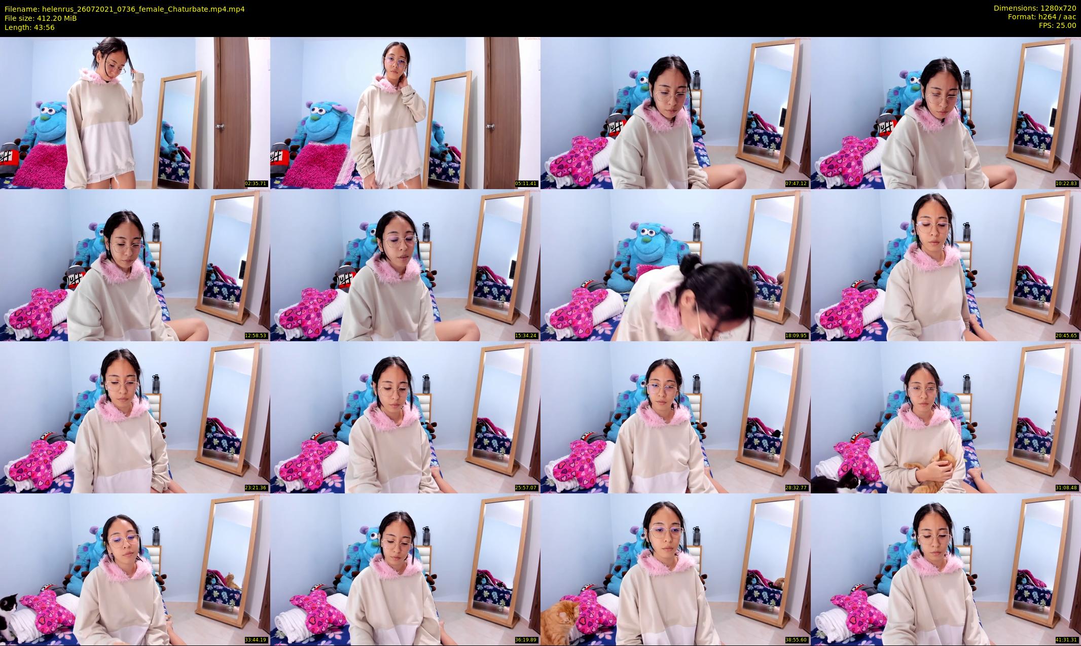 helenrus — 44 minute Chaturbate female cam show recording, 720p, Jul 26, 2021