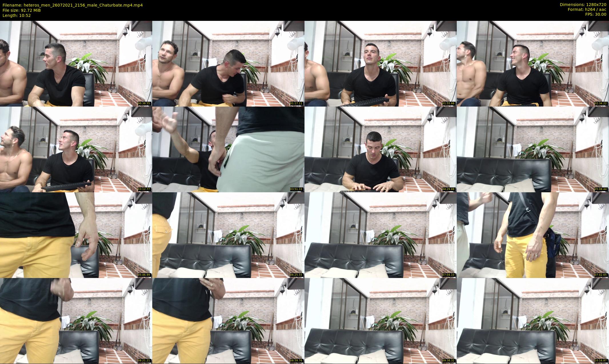 heteros_men — 11 minute Chaturbate male cam show recording, 720p, Jul 26, 2021