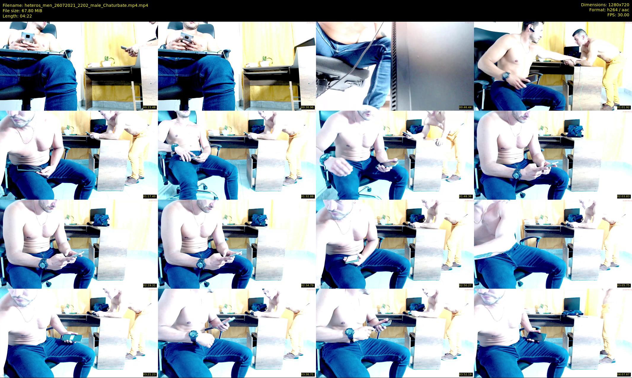 heteros_men — 5 minute Chaturbate male cam show recording, 720p, Jul 26, 2021