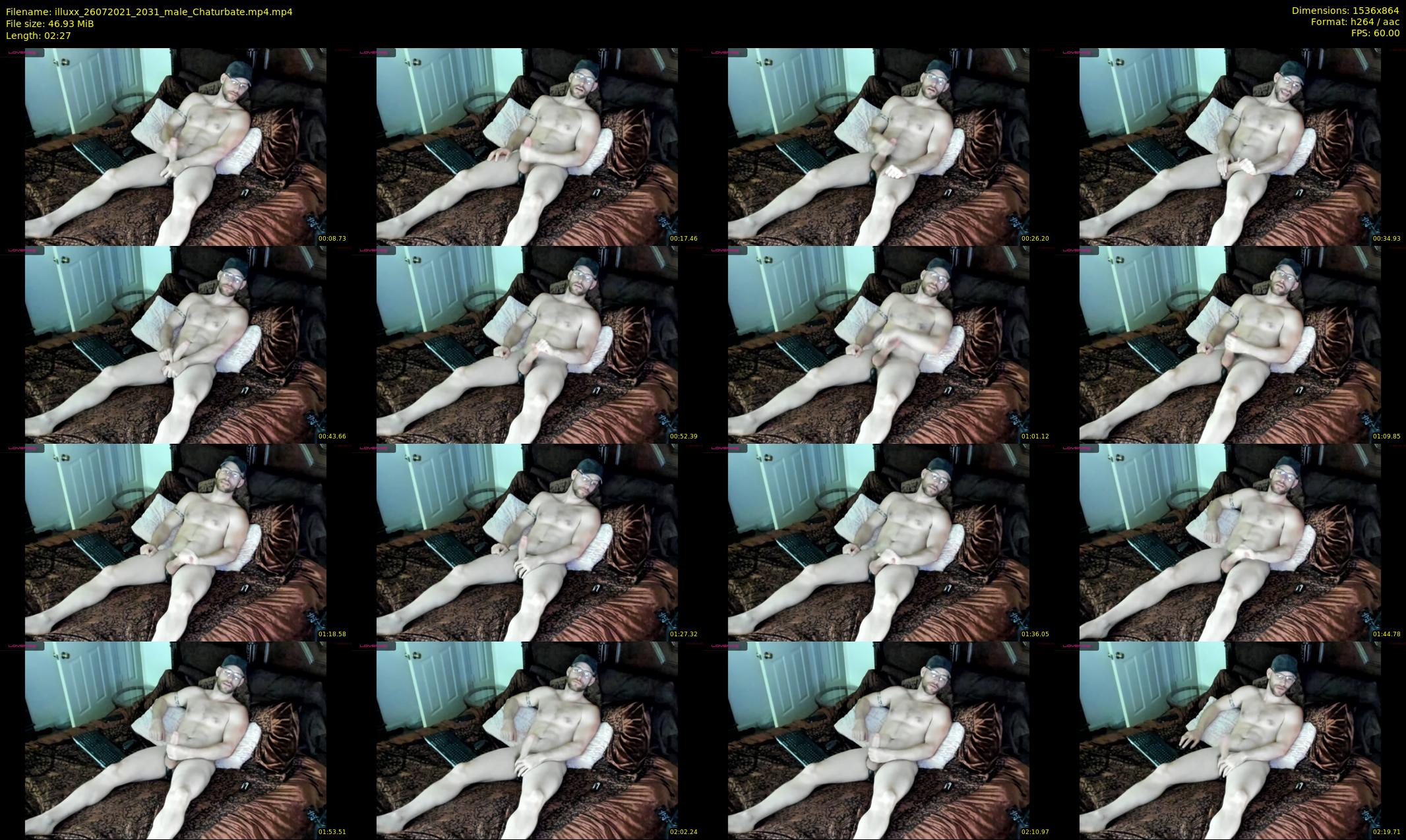 illuxx — 3 minute Chaturbate male cam show recording, 720p, Jul 26, 2021