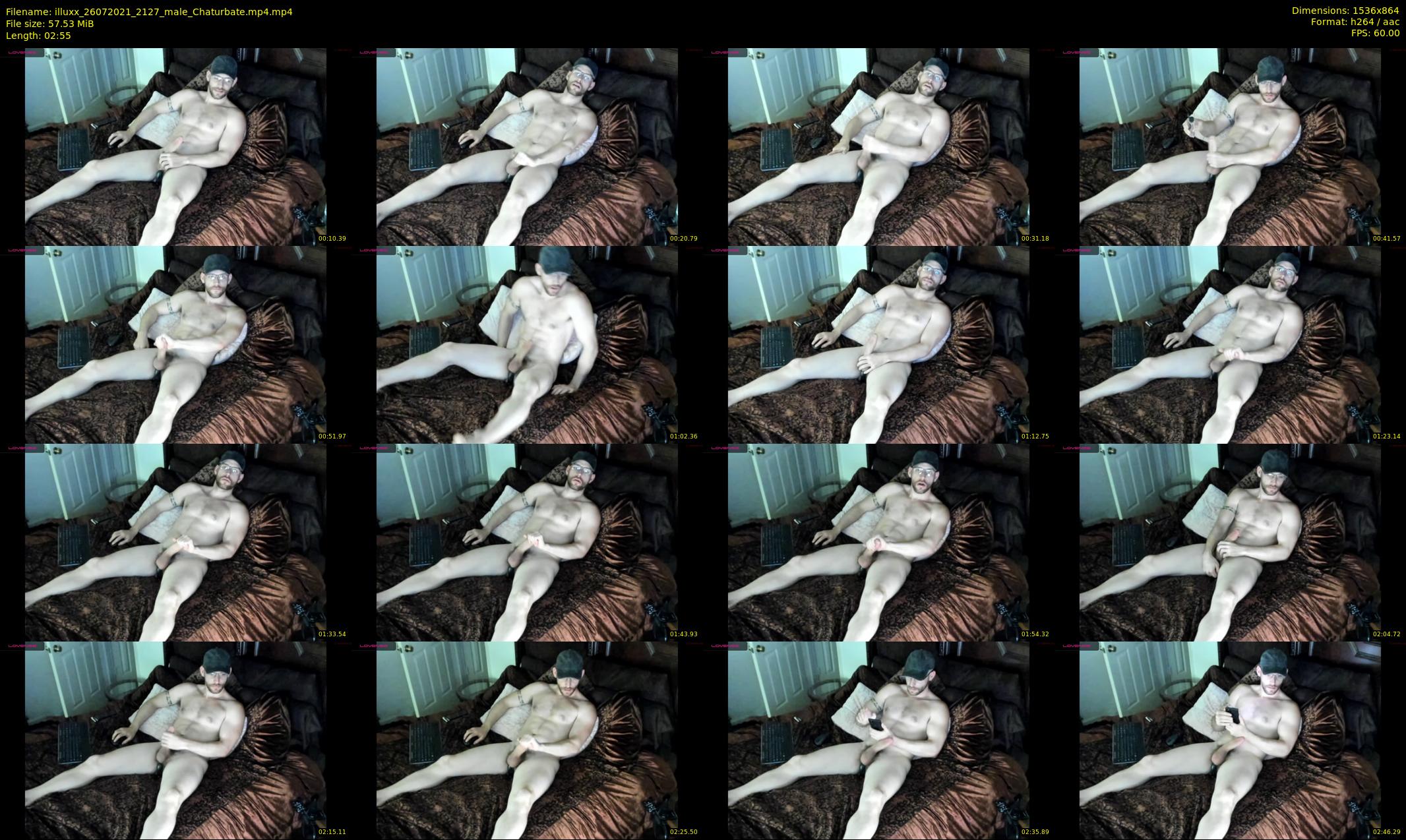 illuxx — 3 minute Chaturbate male cam show recording, 720p, Jul 26, 2021