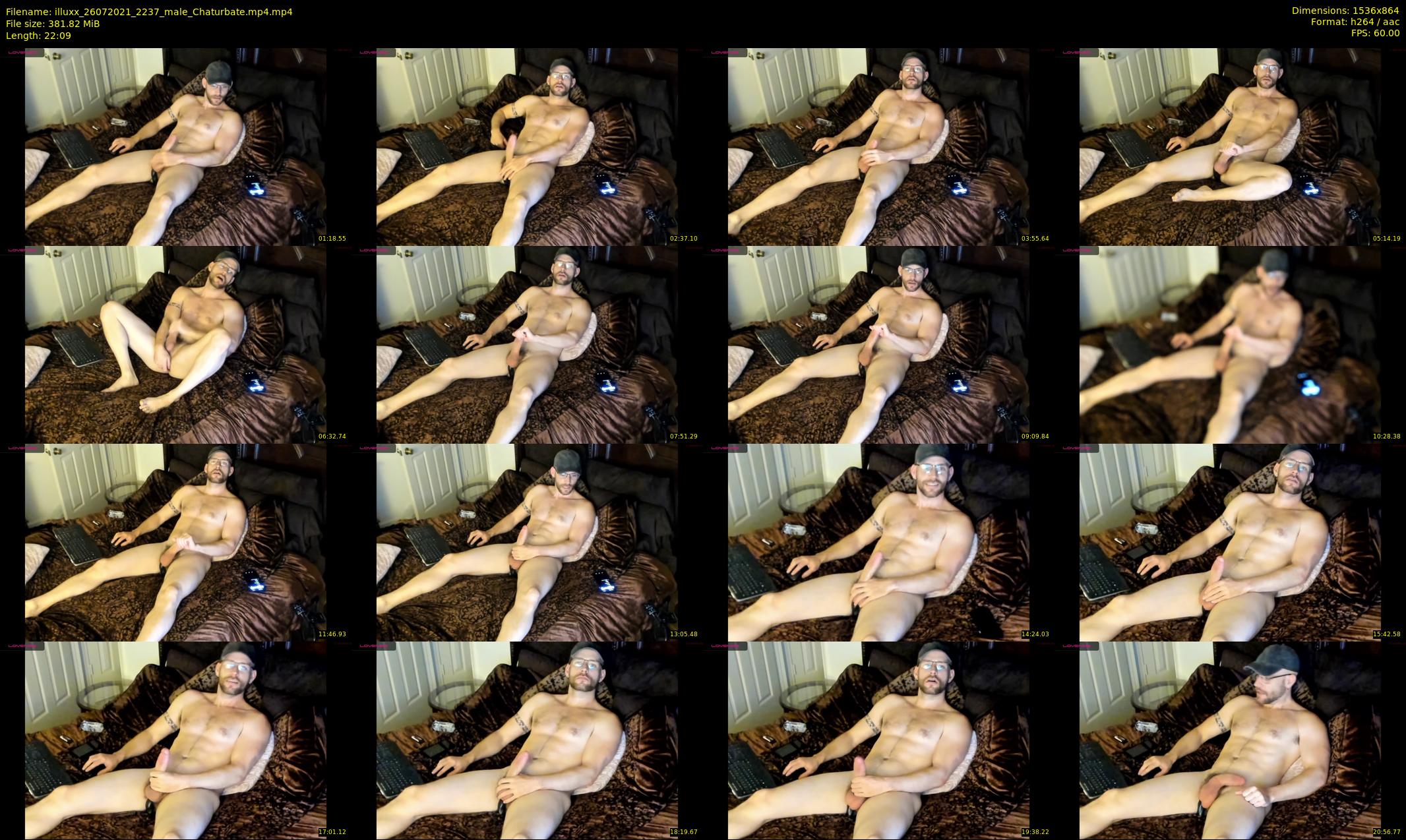 illuxx — 23 minute Chaturbate male cam show recording, 720p, Jul 26, 2021