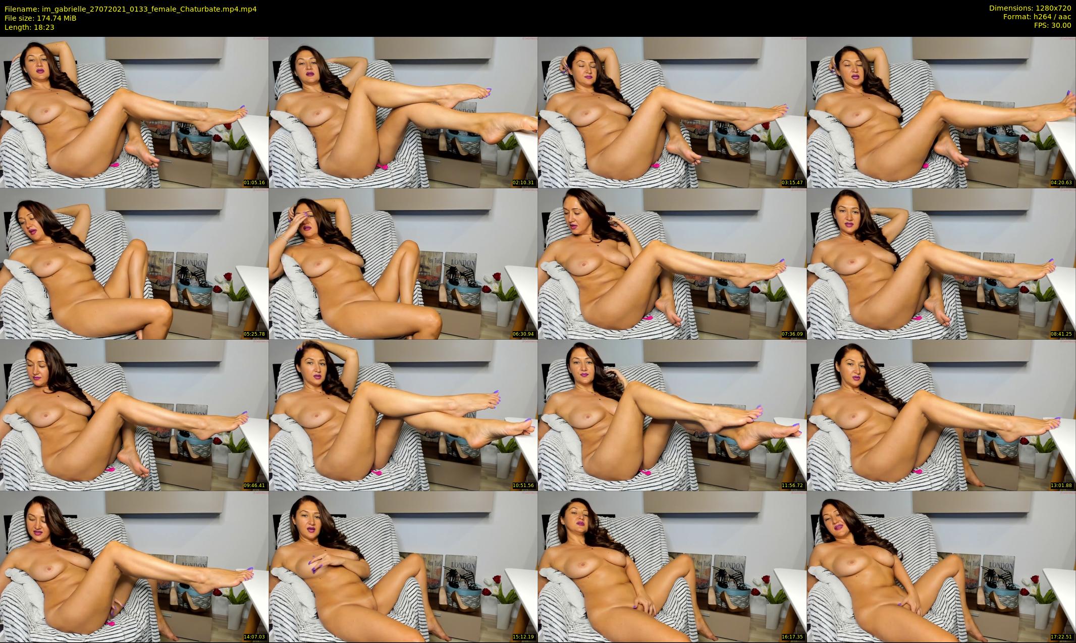im_gabrielle — 19 minute Chaturbate female cam show recording, 720p, Jul 27, 2021