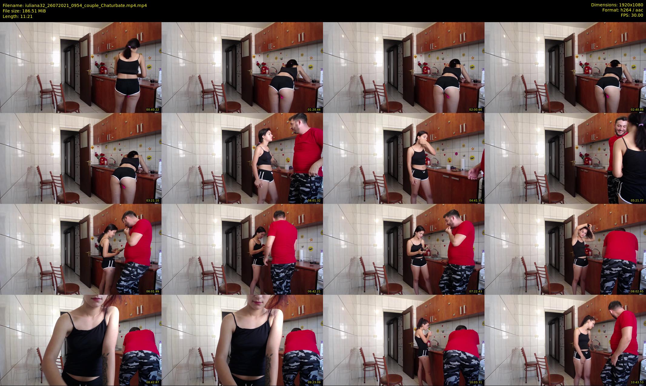 iuliana32 — 12 minute Chaturbate couple cam show recording, 1080p, Jul 26, 2021