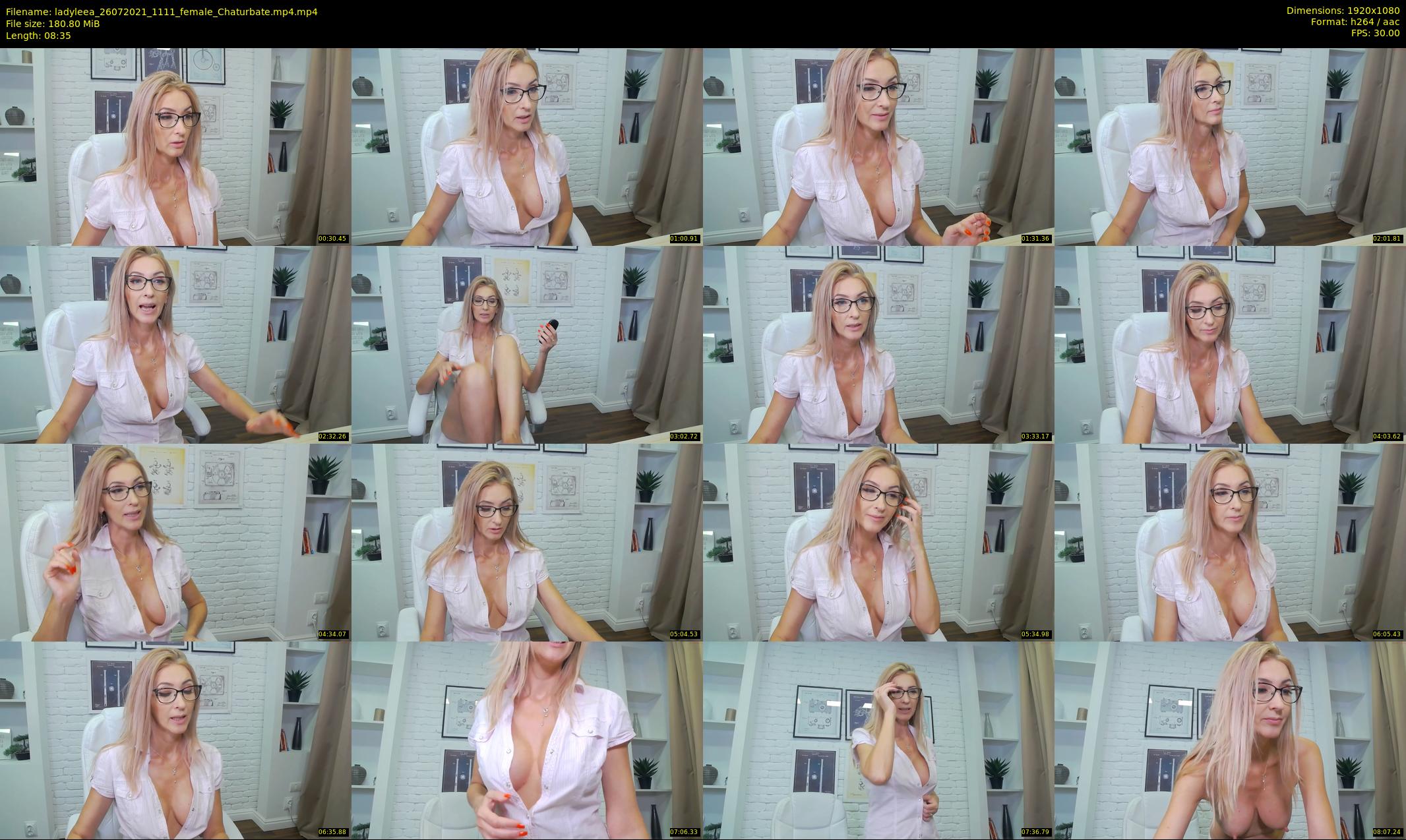 ladyleea — 9 minute Chaturbate female cam show recording, 1080p, Jul 26, 2021