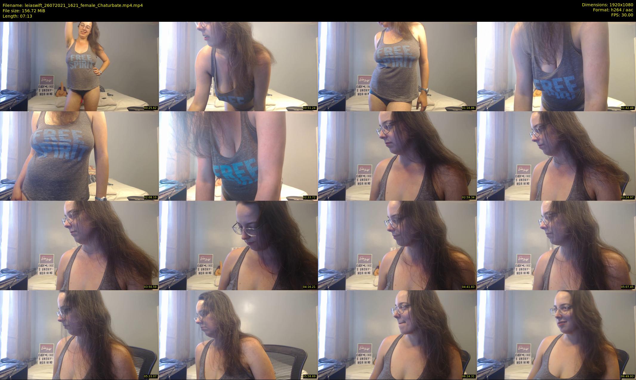 leiaswift — 8 minute Chaturbate female cam show recording, 1080p, Jul 26, 2021