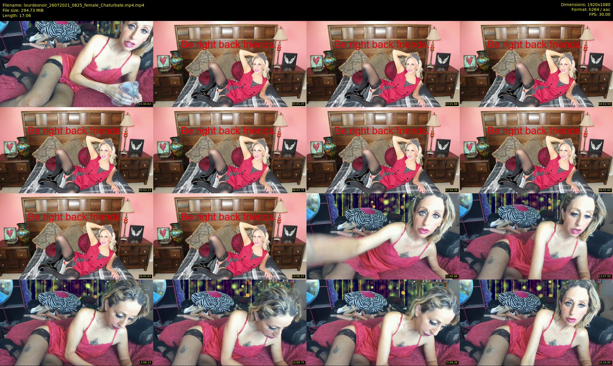 lourdesnoir — 18 minute Chaturbate female cam show recording, 1080p, Jul 26, 2021
