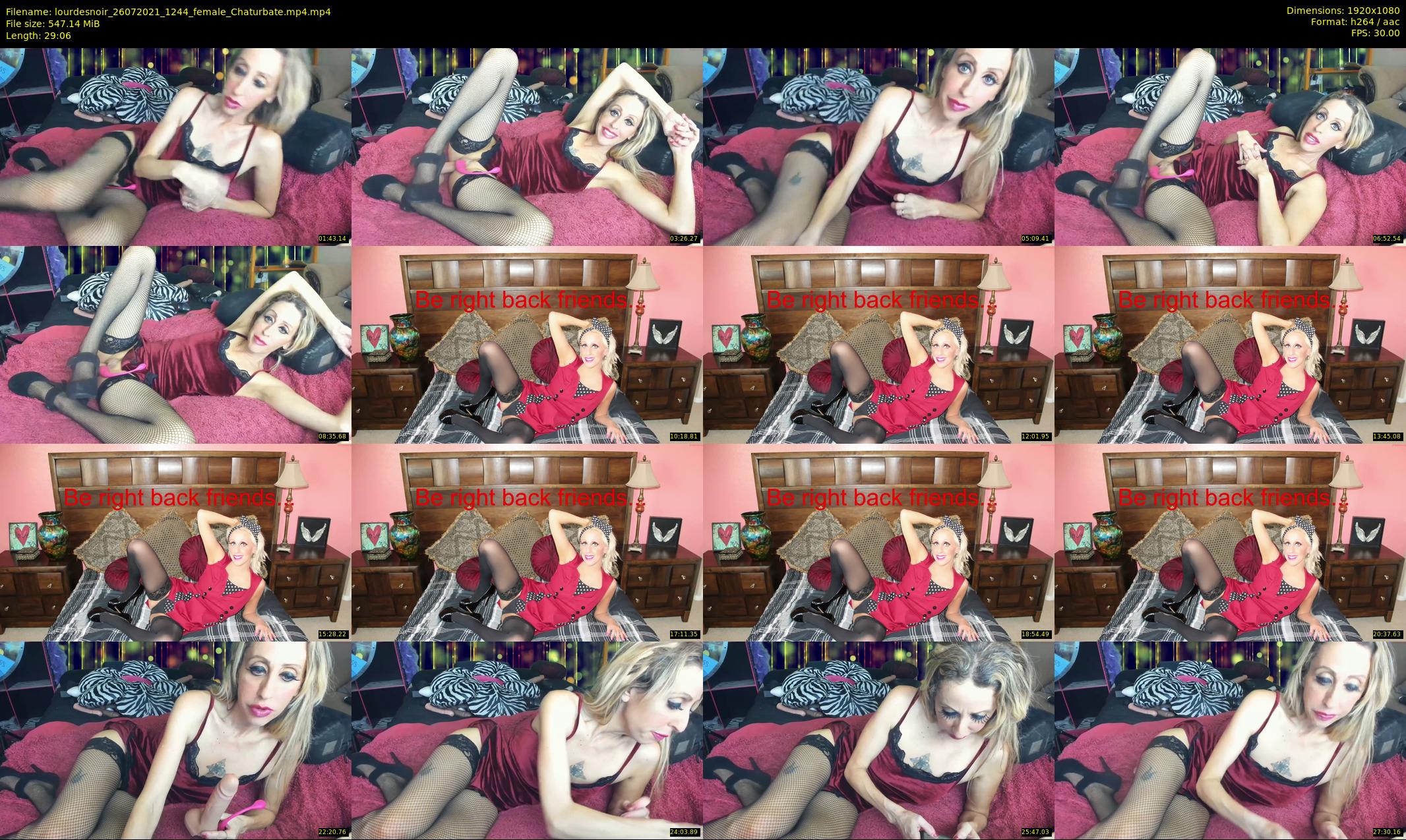 lourdesnoir — 30 minute Chaturbate female cam show recording, 1080p, Jul 26, 2021