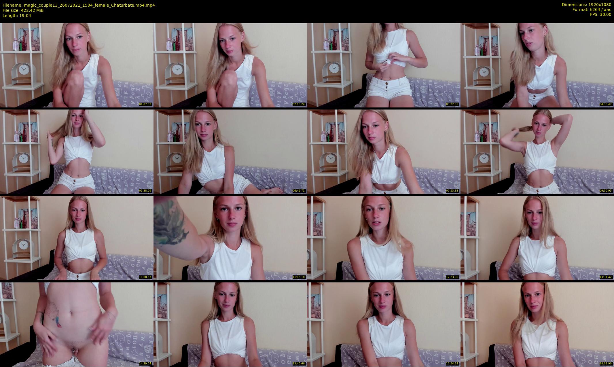 magic_couple13 — 20 minute Chaturbate couple cam show recording, 1080p, Jul 26, 2021