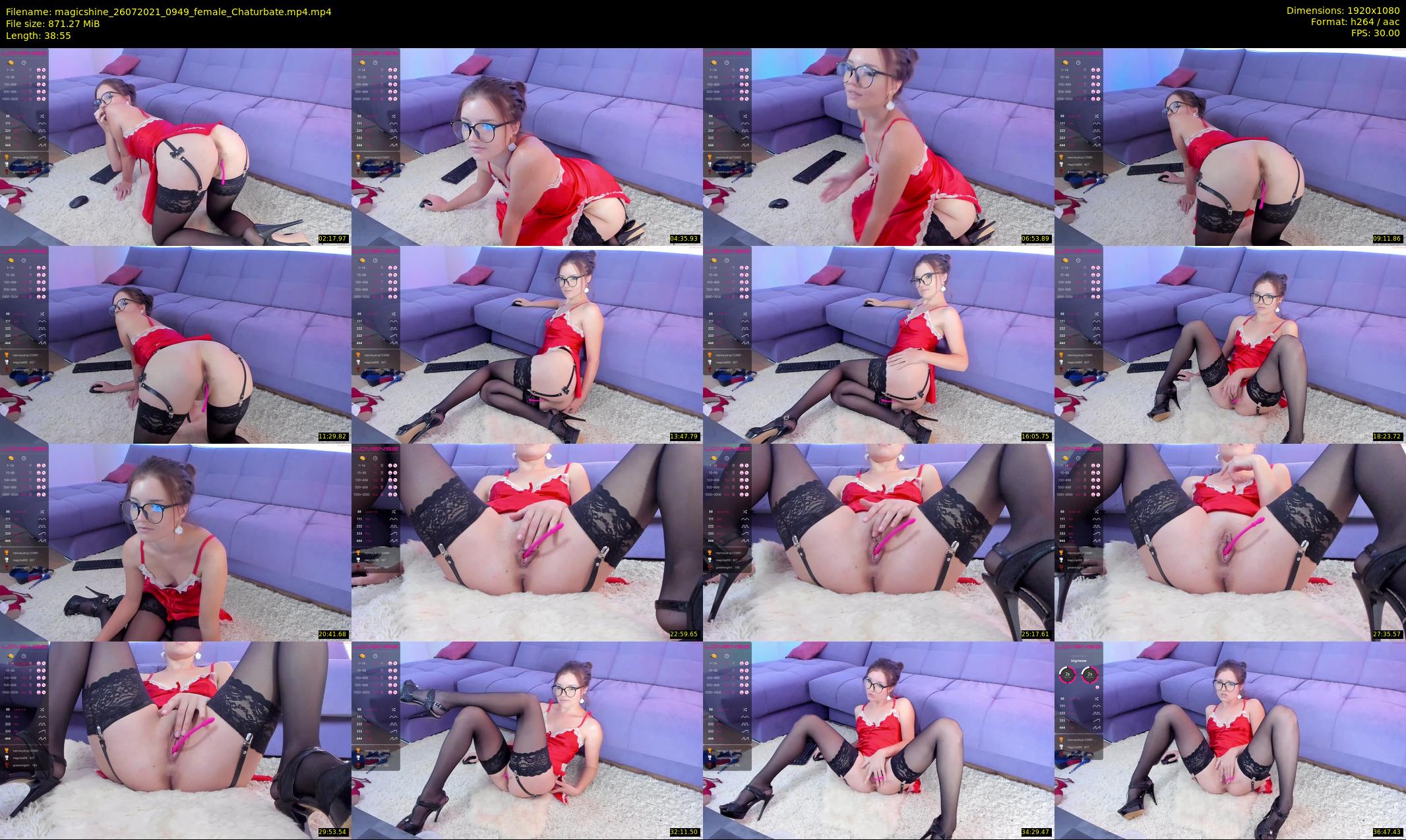 magicshine — 39 minute Chaturbate female cam show recording, 1080p, Jul 26, 2021