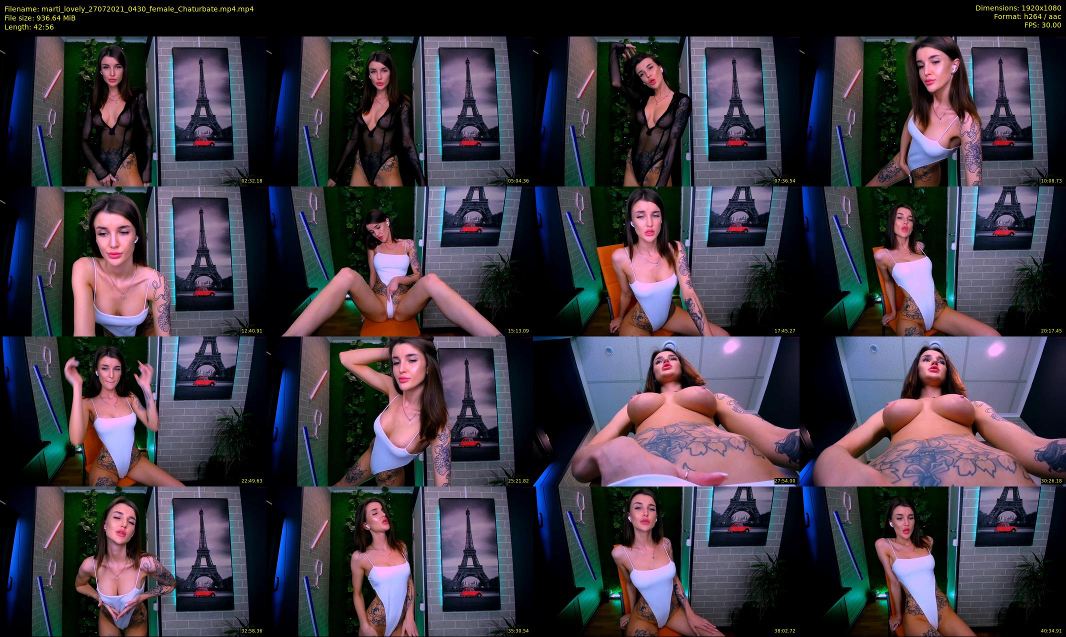 marti_lovely — 43 minute Chaturbate female cam show recording, 1080p, Jul 27, 2021