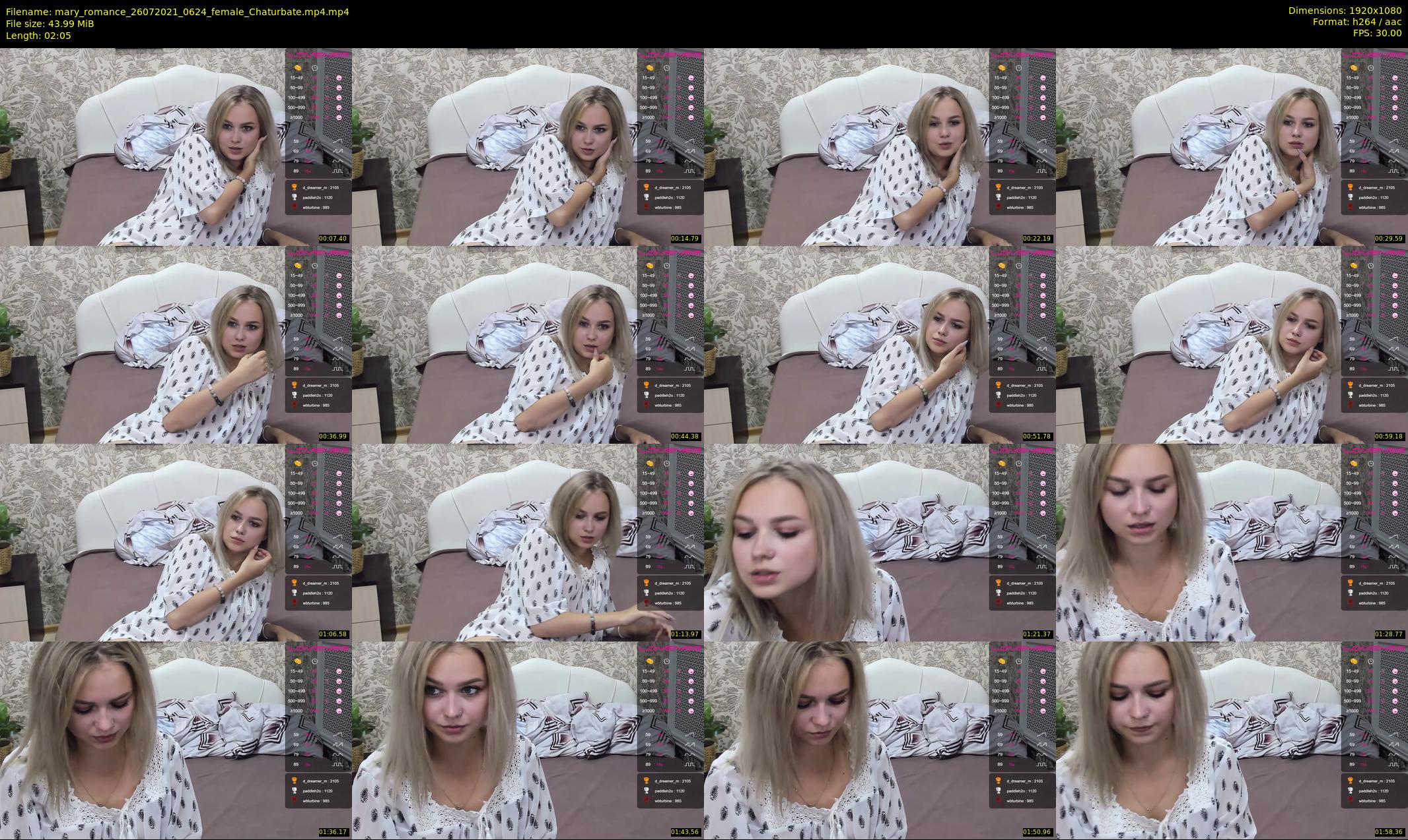 mary_romance — 3 minute Chaturbate female cam show recording, 1080p, Jul 26, 2021