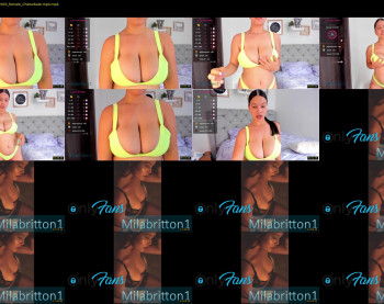milabritton1 — 24 minute Chaturbate female cam show recording, 720p, Jul 26, 2021