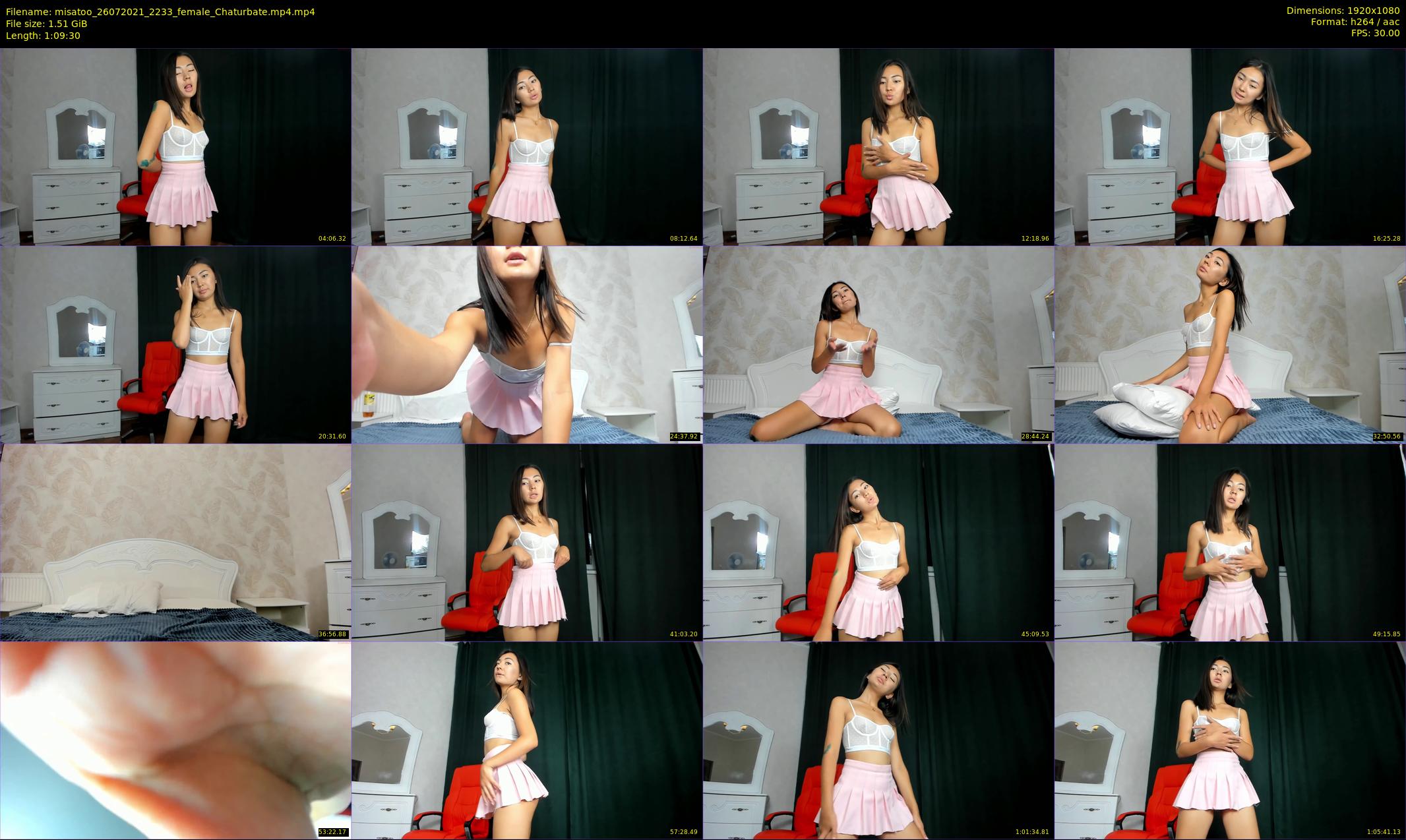 misatoo — 70 minute Chaturbate female cam show recording, 1080p, Jul 26, 2021