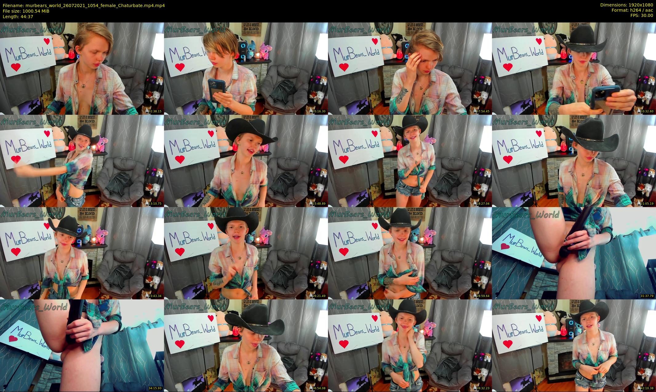murbears_world — 45 minute Chaturbate female cam show recording, 1080p, Jul 26, 2021
