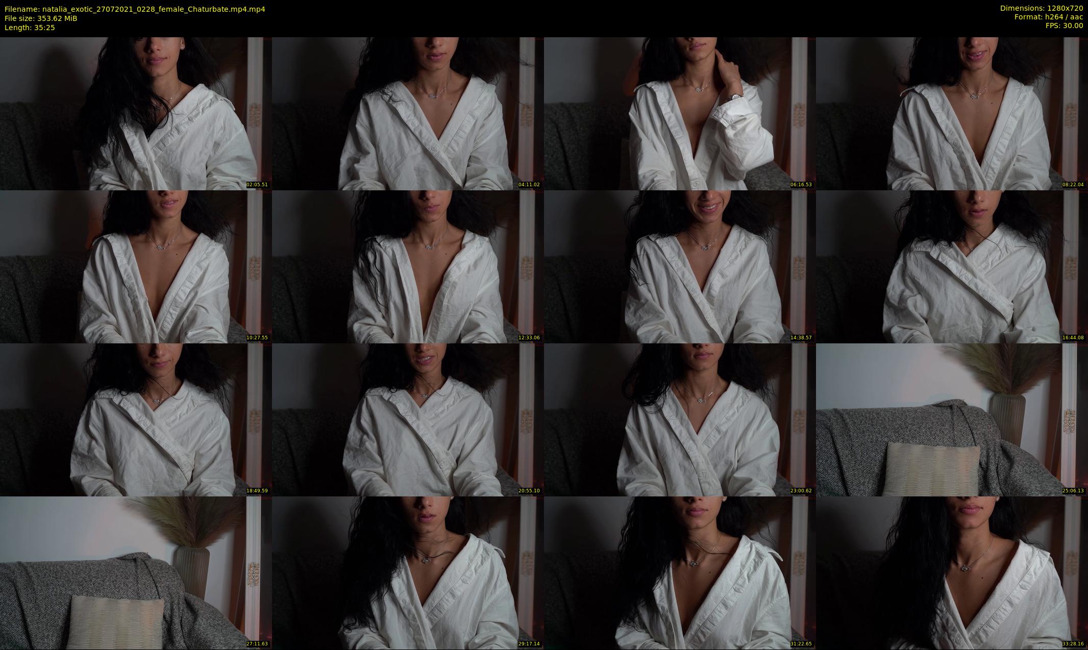 natalia_exotic — 36 minute Chaturbate female cam show recording, 720p, Jul 27, 2021