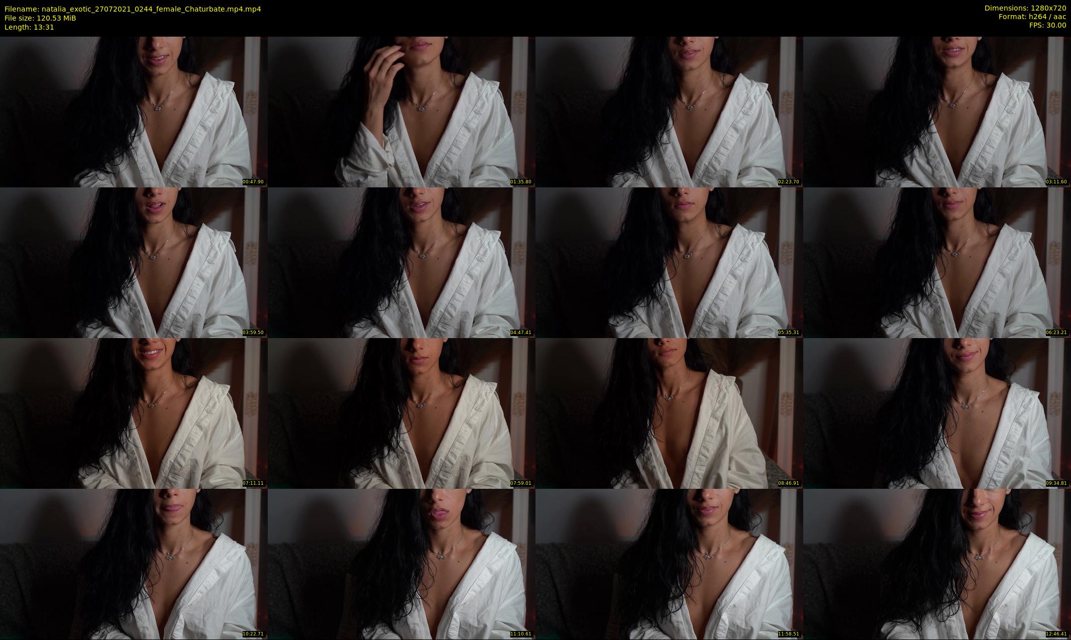 natalia_exotic — 14 minute Chaturbate female cam show recording, 720p, Jul 27, 2021