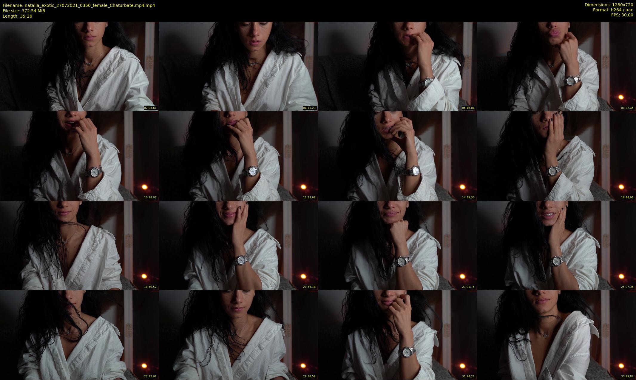 natalia_exotic — 36 minute Chaturbate female cam show recording, 720p, Jul 27, 2021