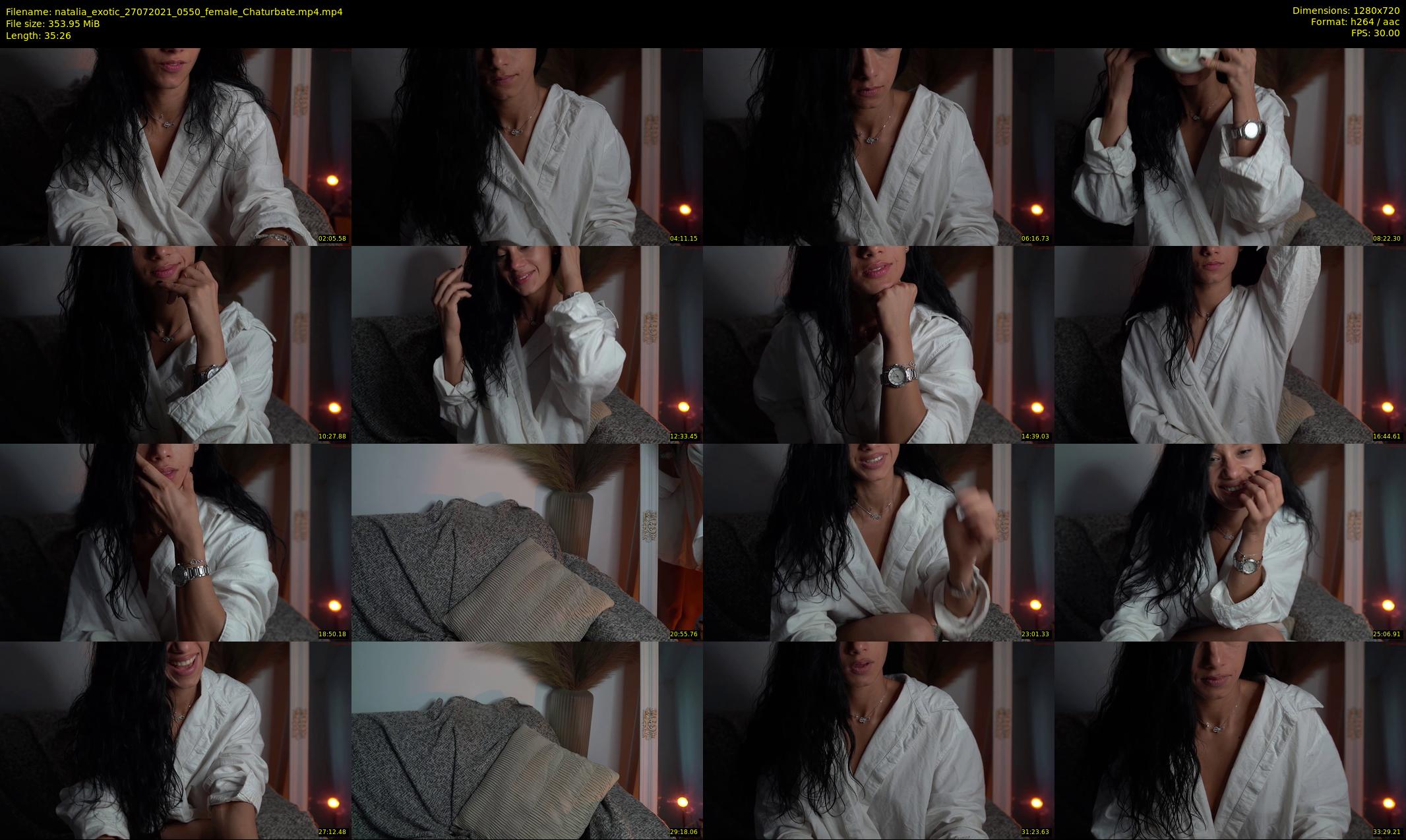 natalia_exotic — 36 minute Chaturbate female cam show recording, 720p, Jul 27, 2021