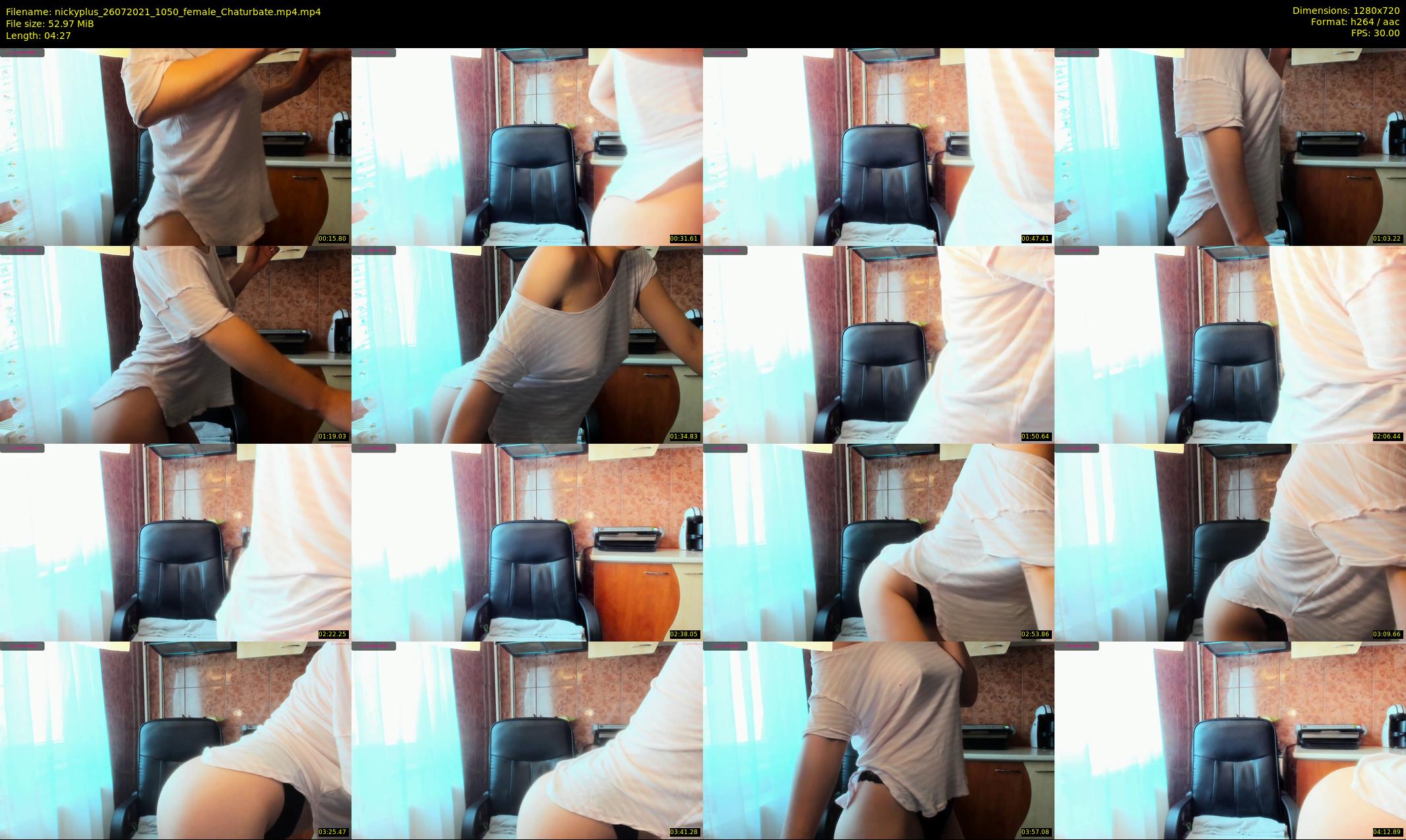 nickyplus — 5 minute Chaturbate couple cam show recording, 720p, Jul 26, 2021