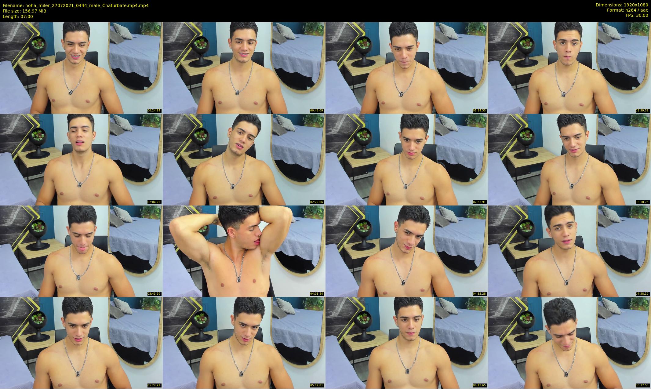 noha_miler — 7 minute Chaturbate male cam show recording, 1080p, Jul 27, 2021