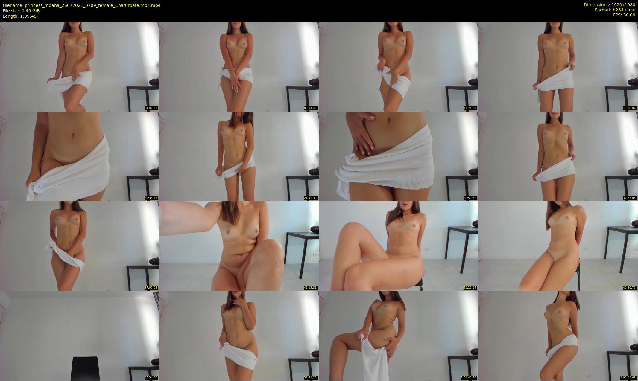 princess_moana — 70 minute Chaturbate female cam show recording, 1080p, Jul 26, 2021