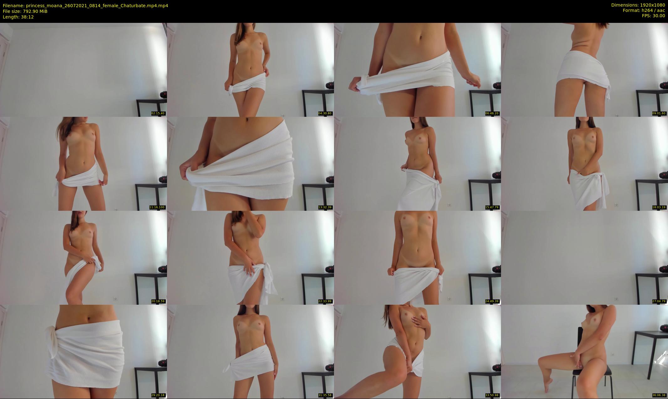 princess_moana — 39 minute Chaturbate female cam show recording, 1080p, Jul 26, 2021
