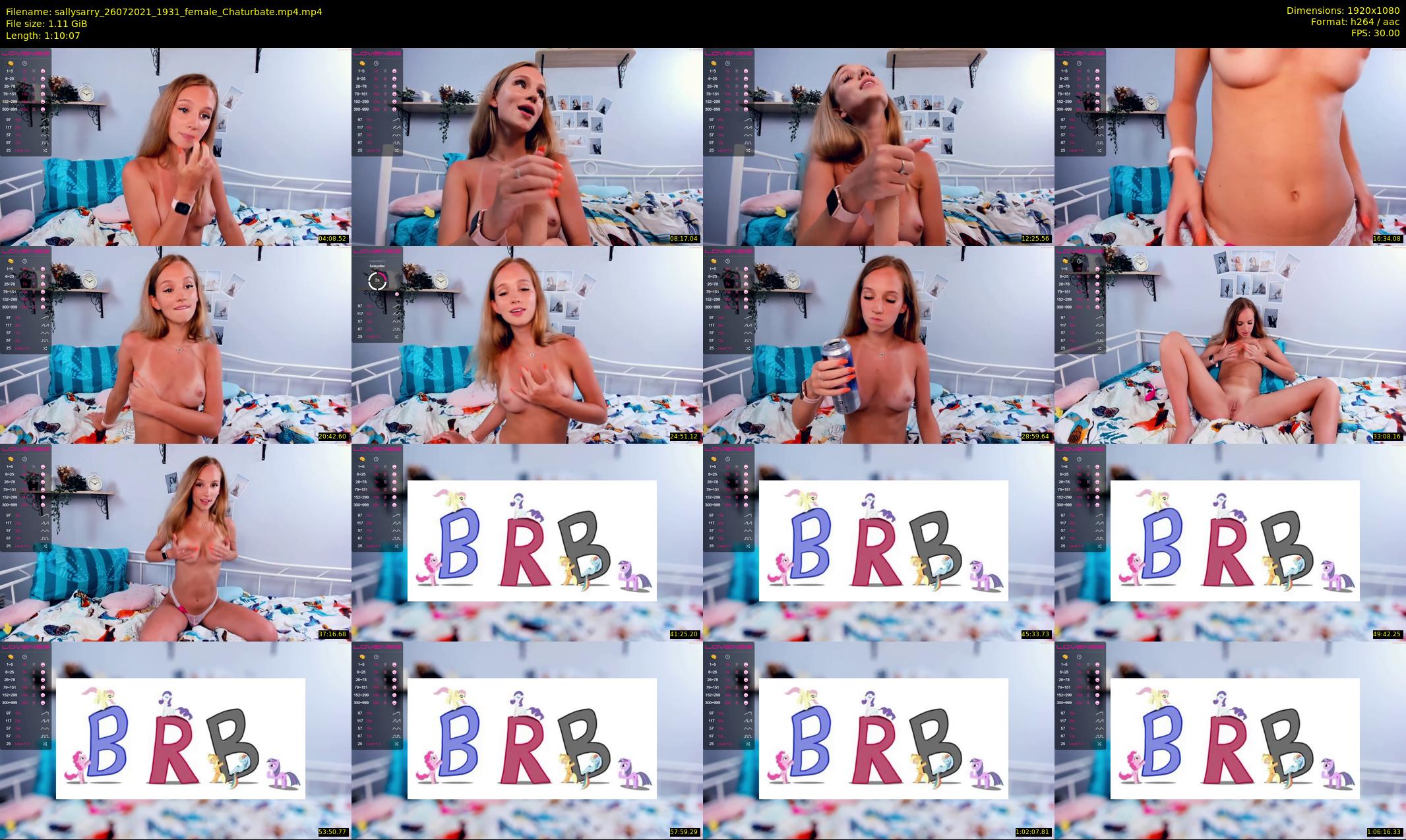 sallysarry — 71 minute Chaturbate couple cam show recording, 1080p, Jul 26, 2021