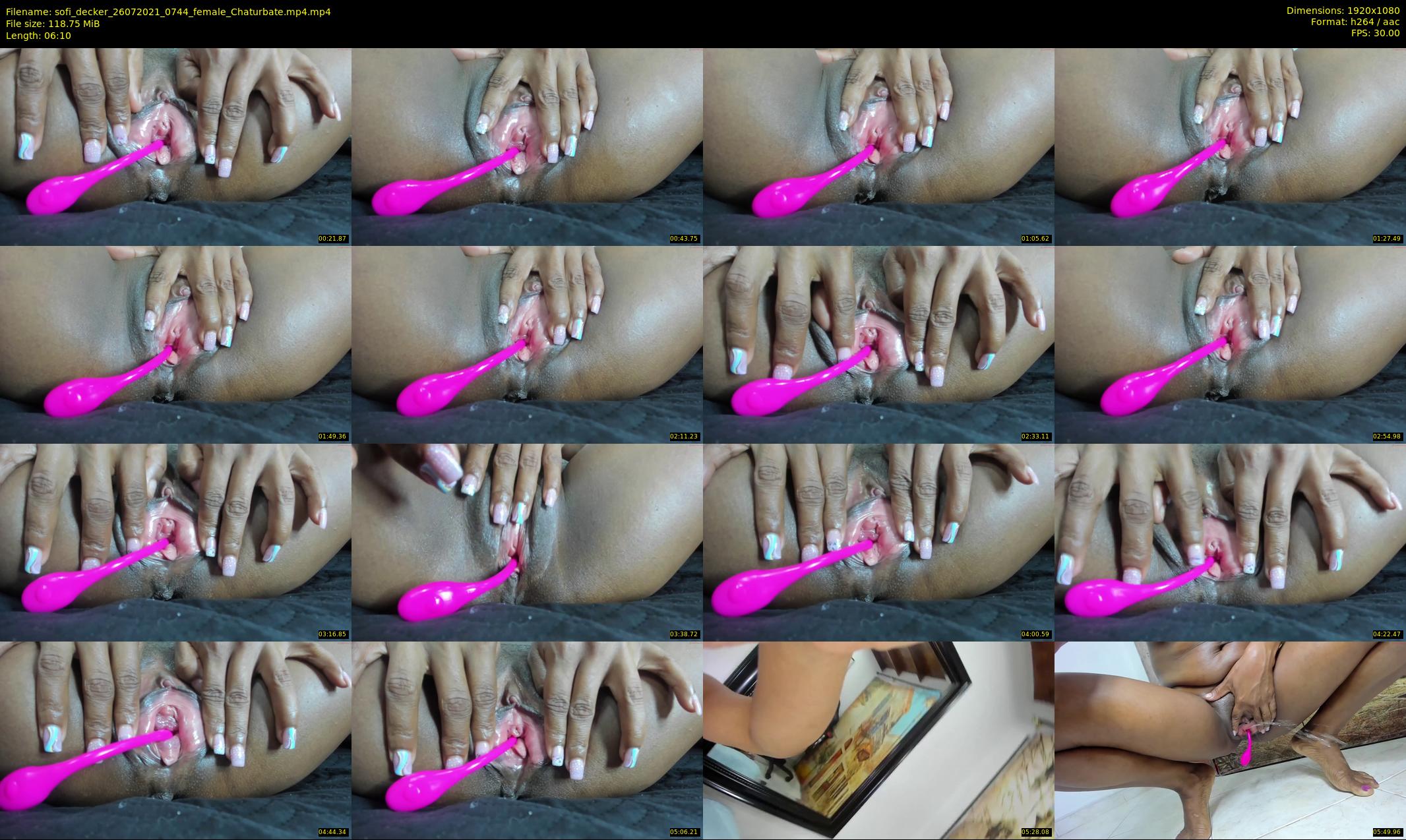 sofi_decker — 7 minute Chaturbate female cam show recording, 1080p, Jul 26, 2021