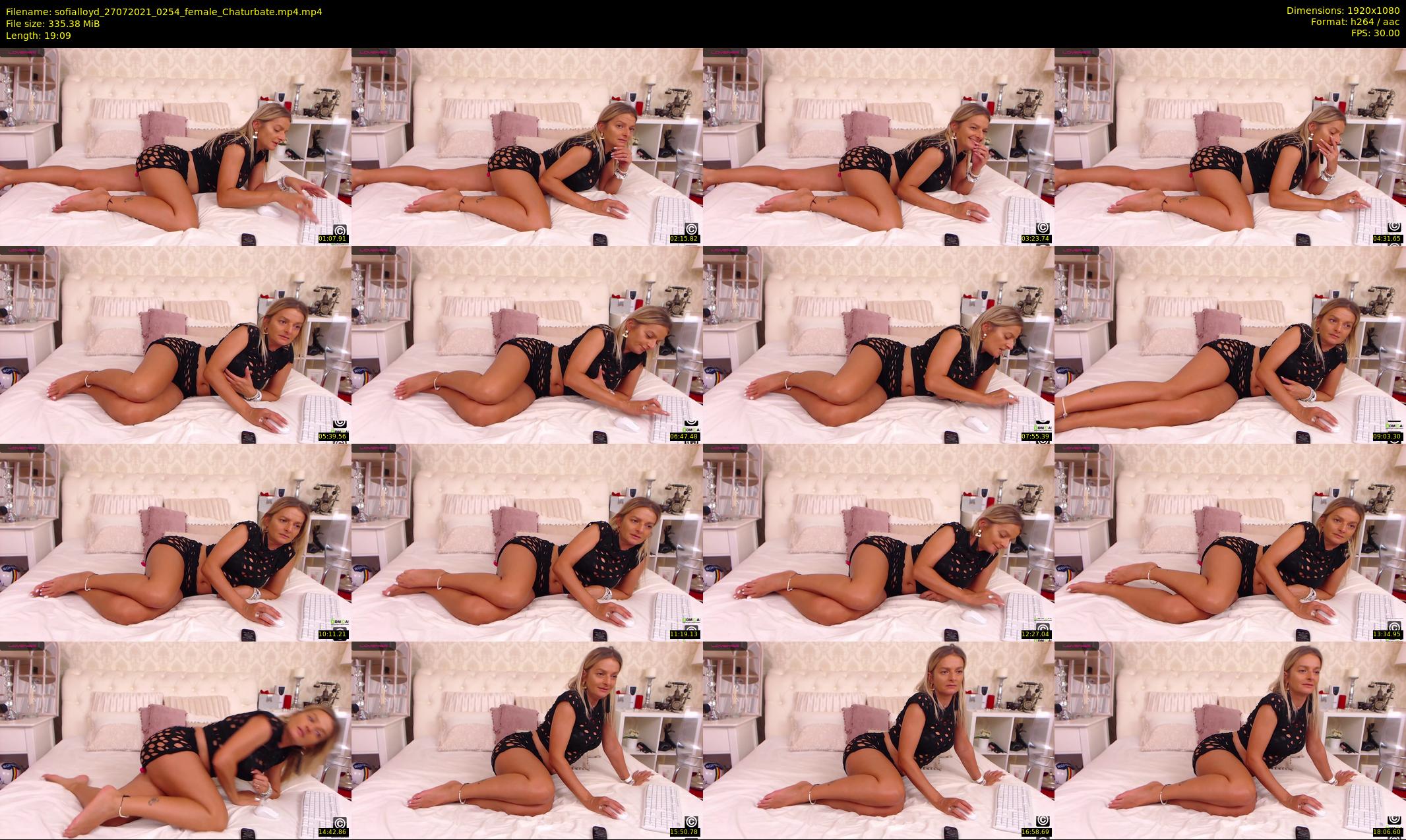 sofialloyd — 20 minute Chaturbate female cam show recording, 1080p, Jul 27, 2021