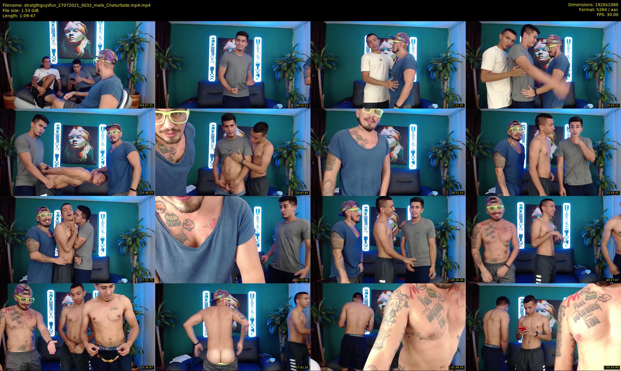 straigthguysfun — 70 minute Chaturbate male cam show recording, 1080p, Jul 27, 2021