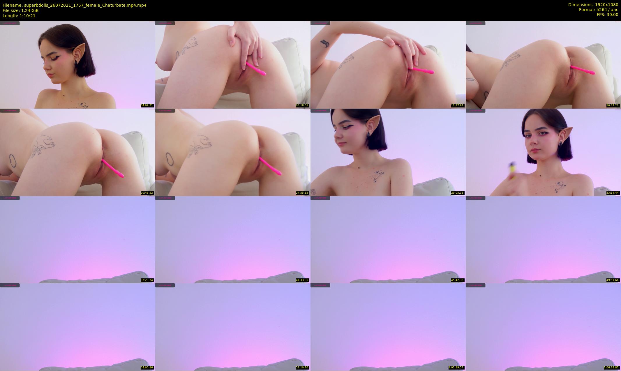 superbdolls — 71 minute Chaturbate couple cam show recording, 1080p, Jul 26, 2021