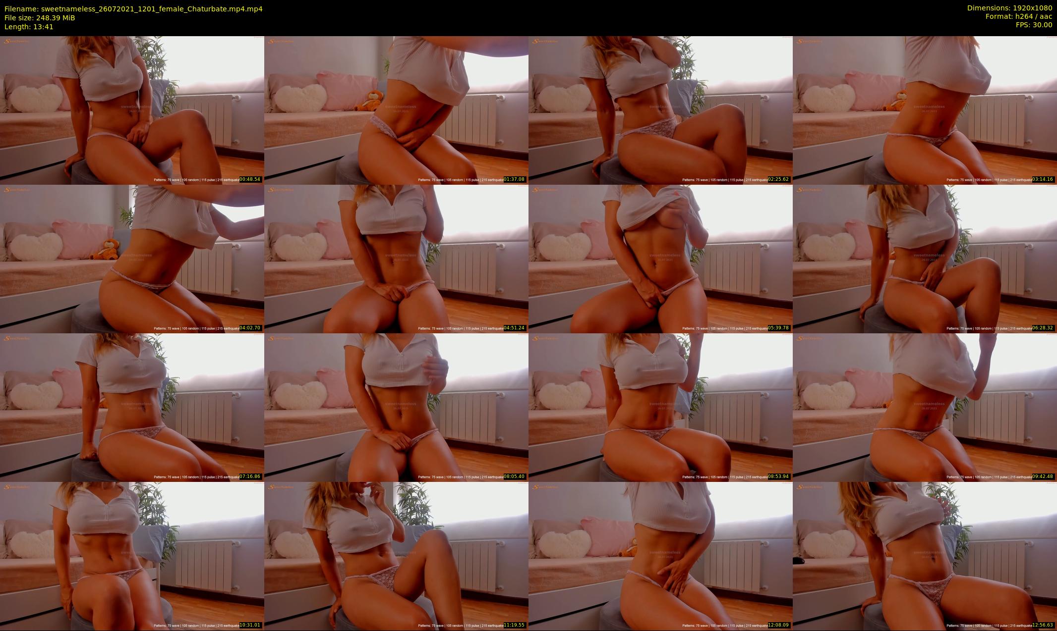 sweetnameless — 14 minute Chaturbate couple cam show recording, 1080p, Jul 26, 2021