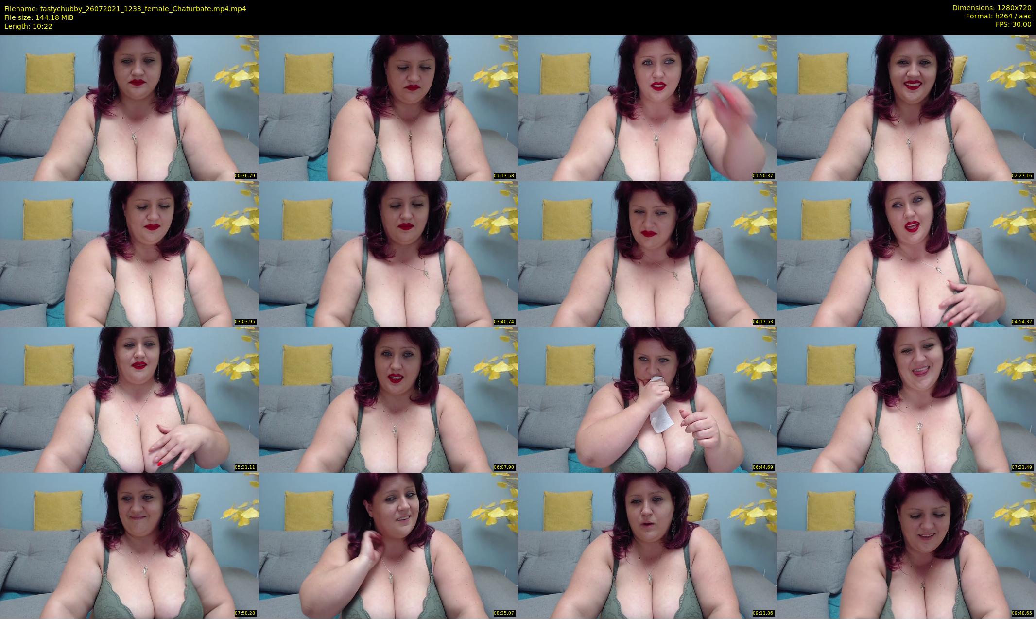 tastychubby — 11 minute Chaturbate female cam show recording, 720p, Jul 26, 2021